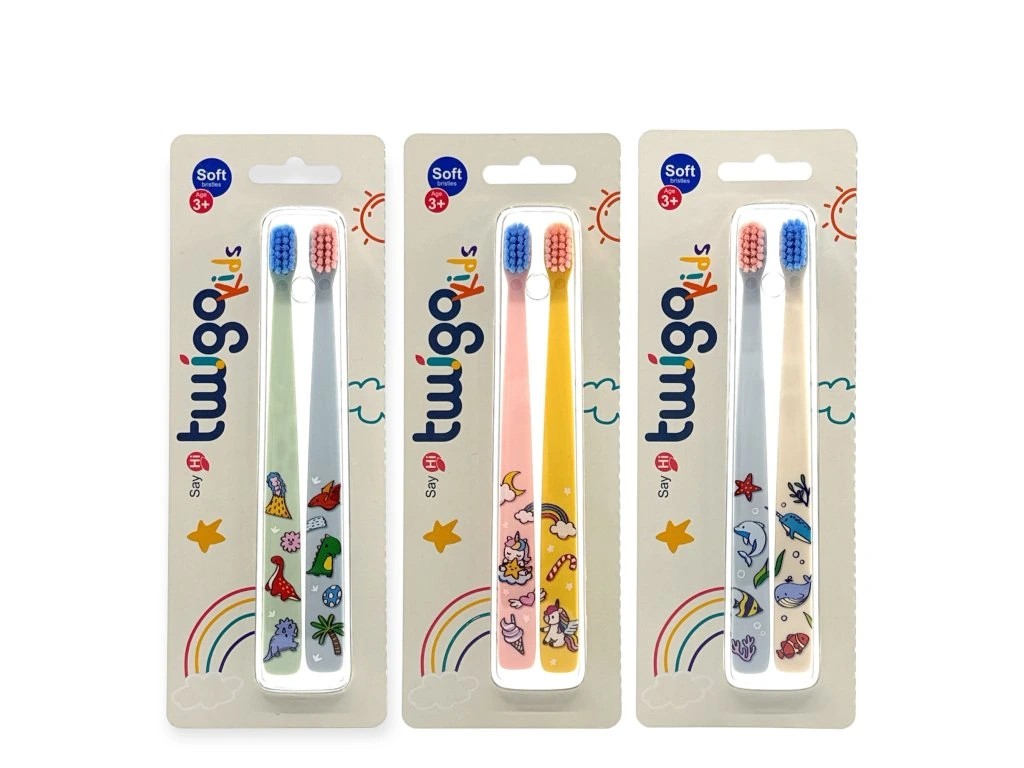 Flipper Twigo detská zubná kefka 2 ks