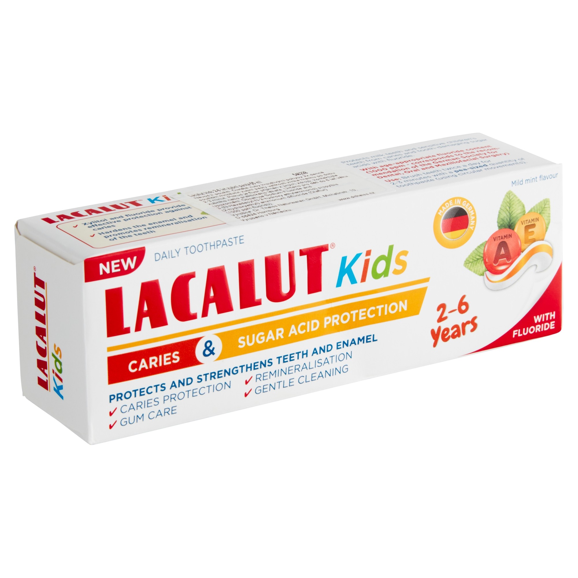 Lacalut Kids detská zubná pasta 55 ml