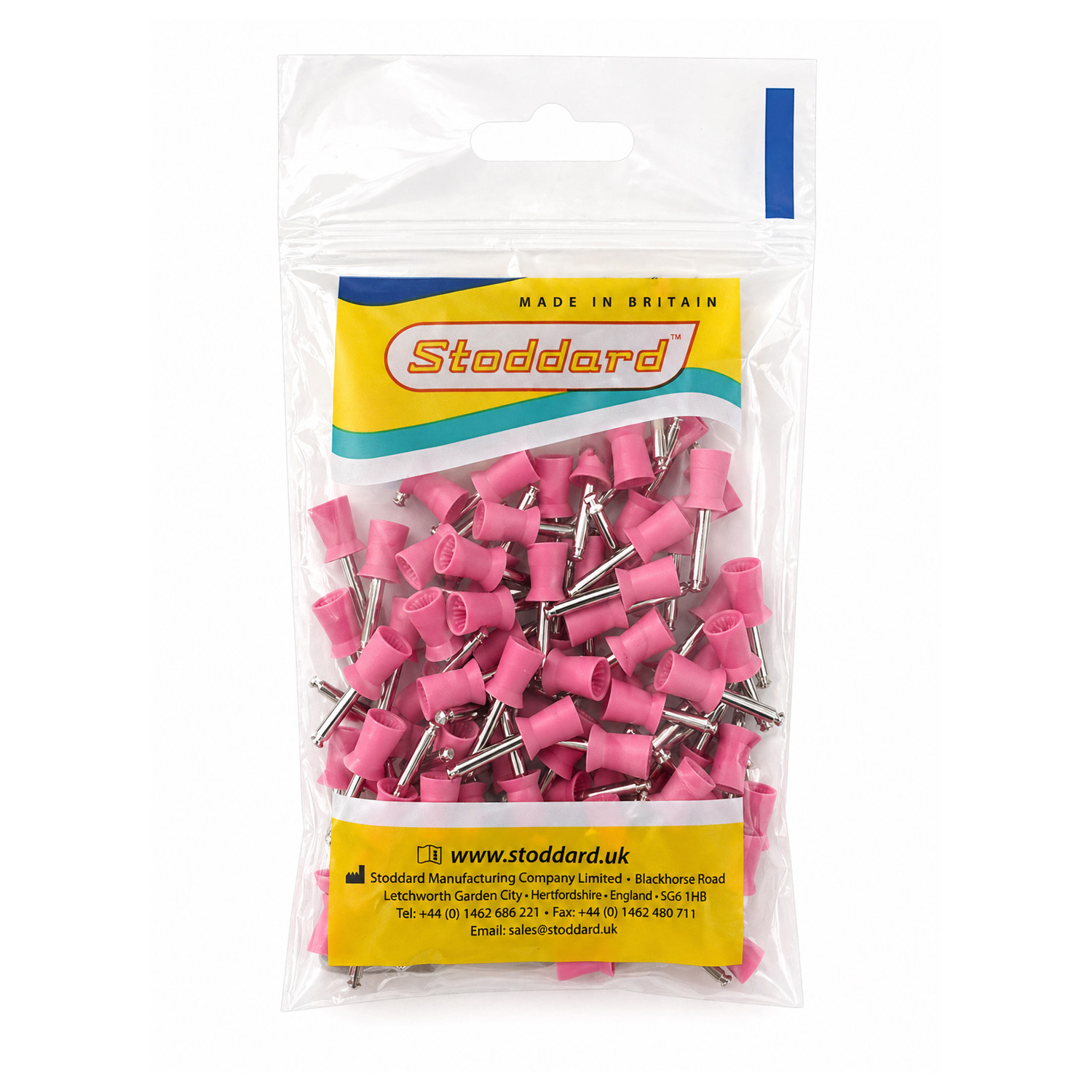 Stoddard Smart Prophy Soft Pink leštiaci nadstavec 100 ks