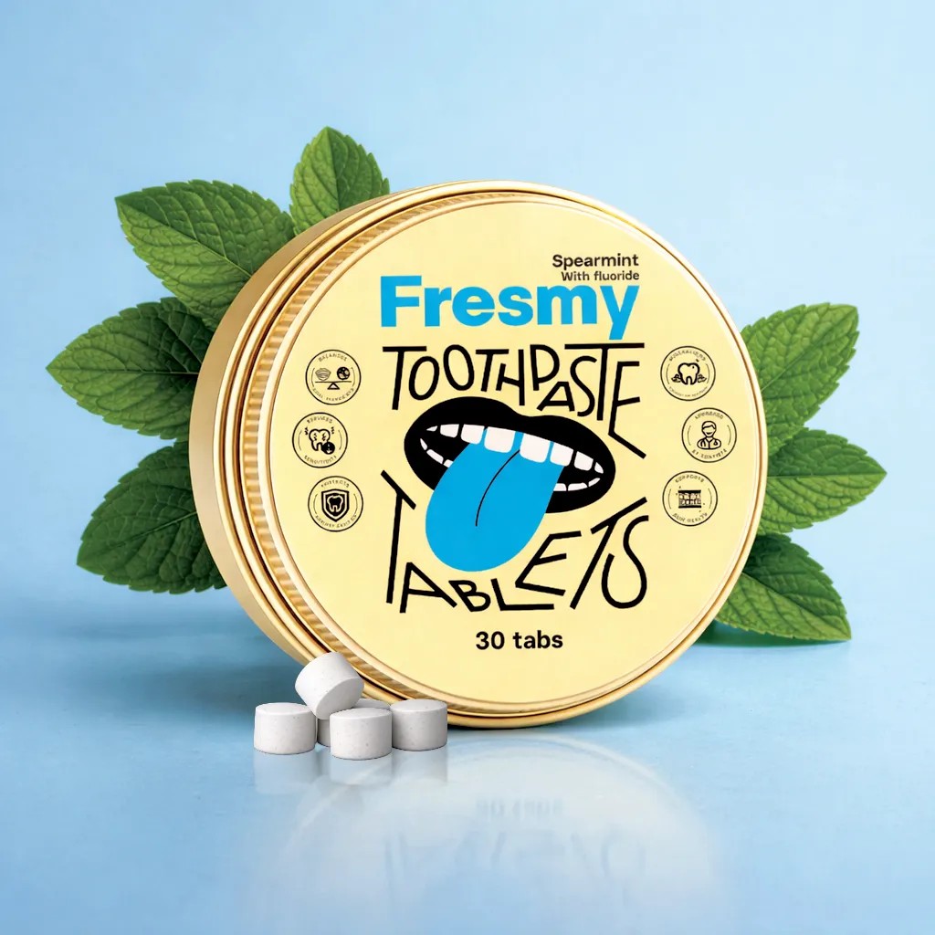 Fresmy Spearmint zubná pasta v tabletách 30 ks