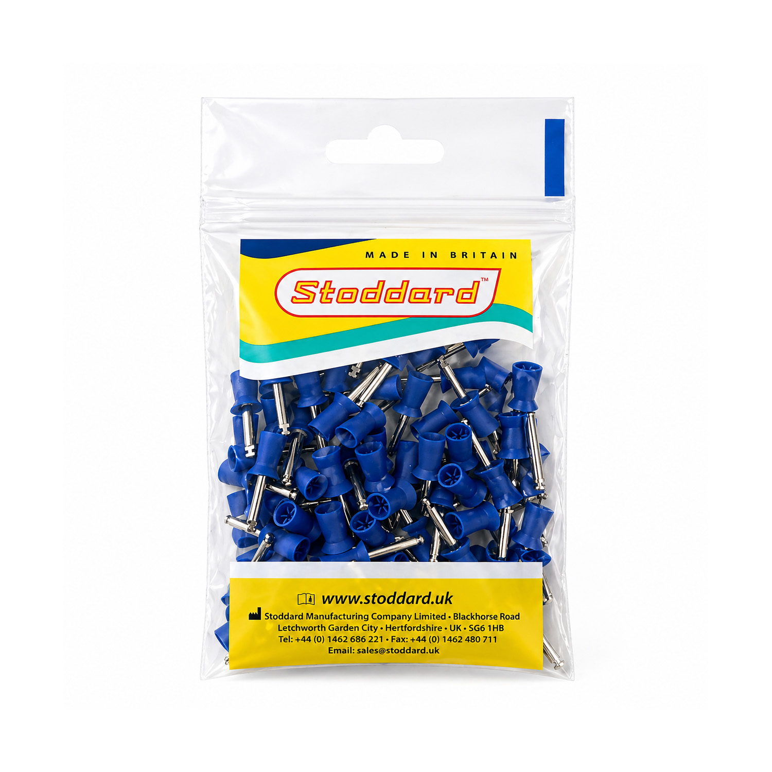 Stoddard Smart Hard Blue leštiaci nadstavec 100 ks