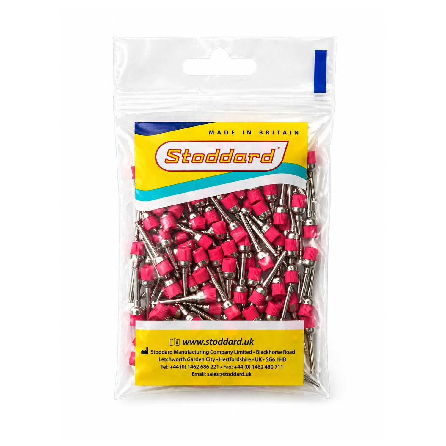 Stoddard SMART Junior Cup Soft Pink profylaktická kefka 100 ks