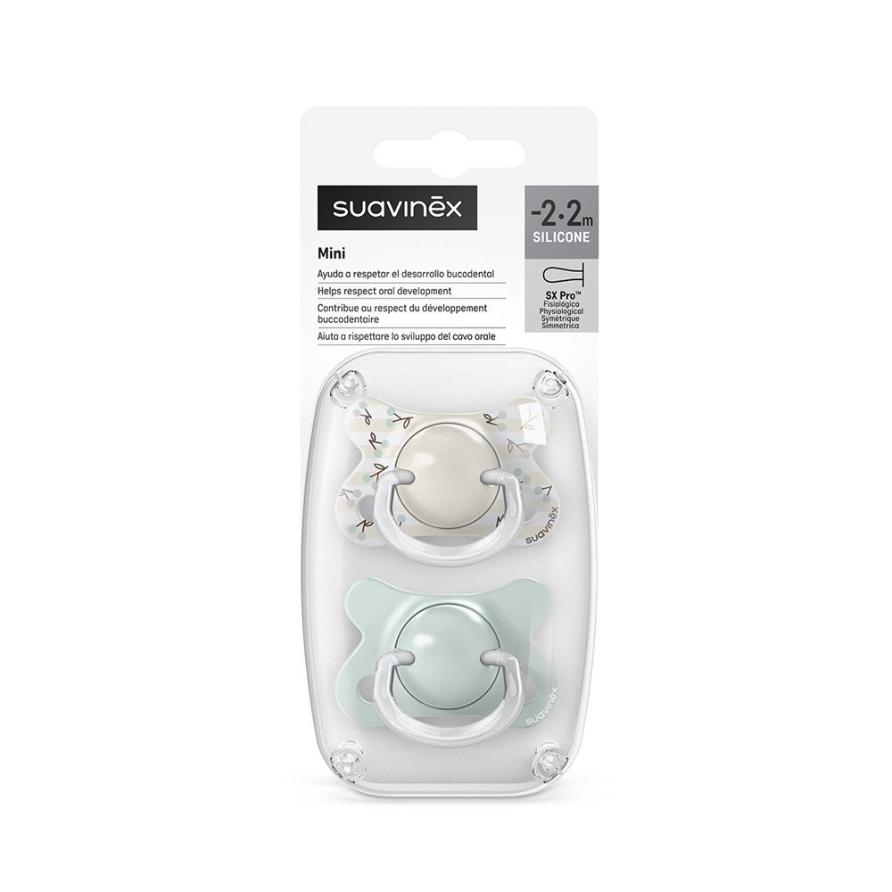 Suavinex SX PRO -2/2 m Birdies cumlík 2 ks - zelený
