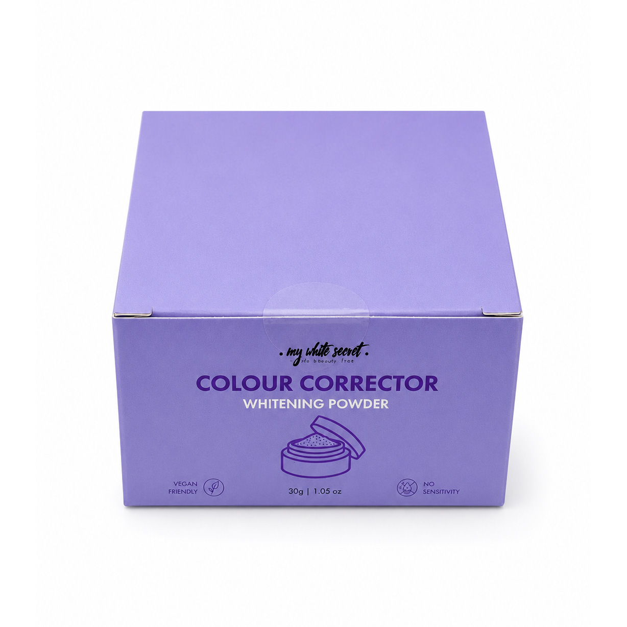 My White Secret Fialový púder na bielenie zubov 30 g