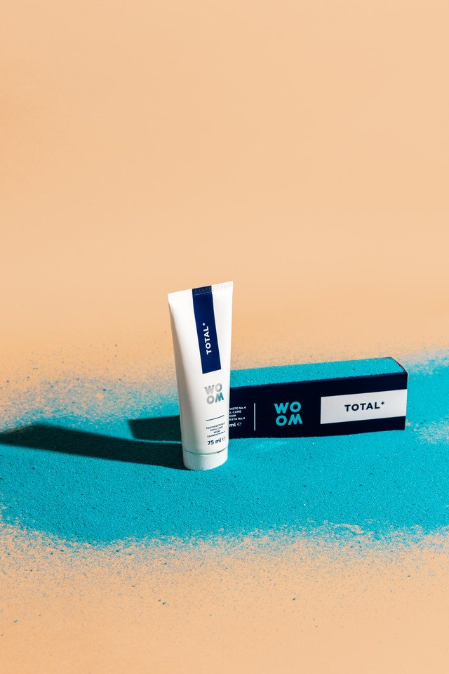Woom Total+ zubná pasta 75 ml