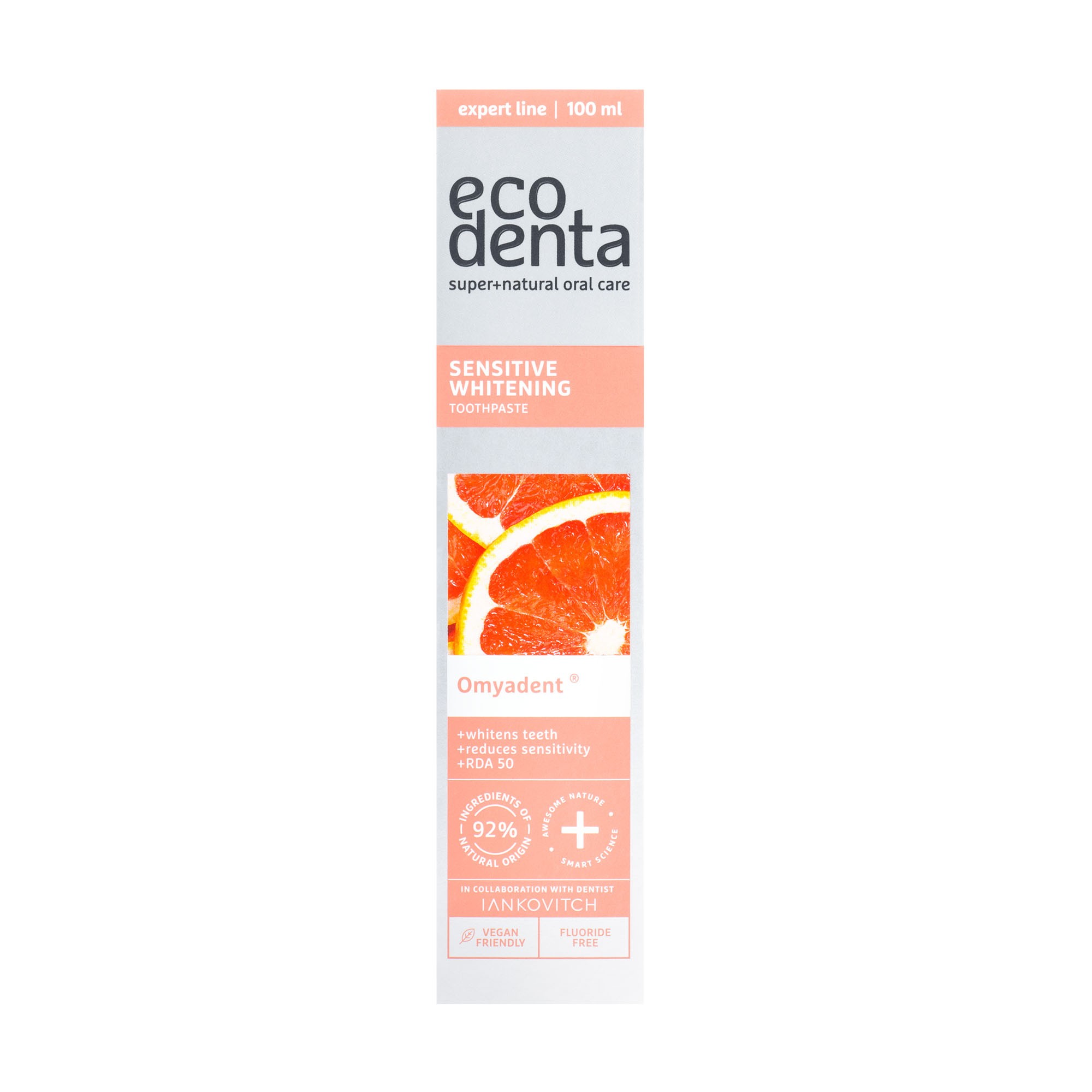 Ecodenta Sensitive Whitening zubná pasta 100 ml