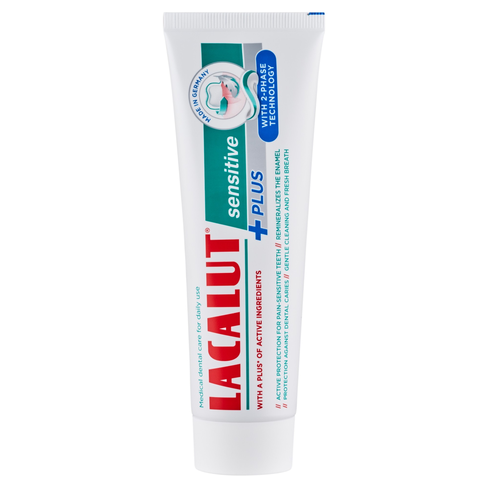 Lacalut Sensitive Plus zubná pasta 75 ml