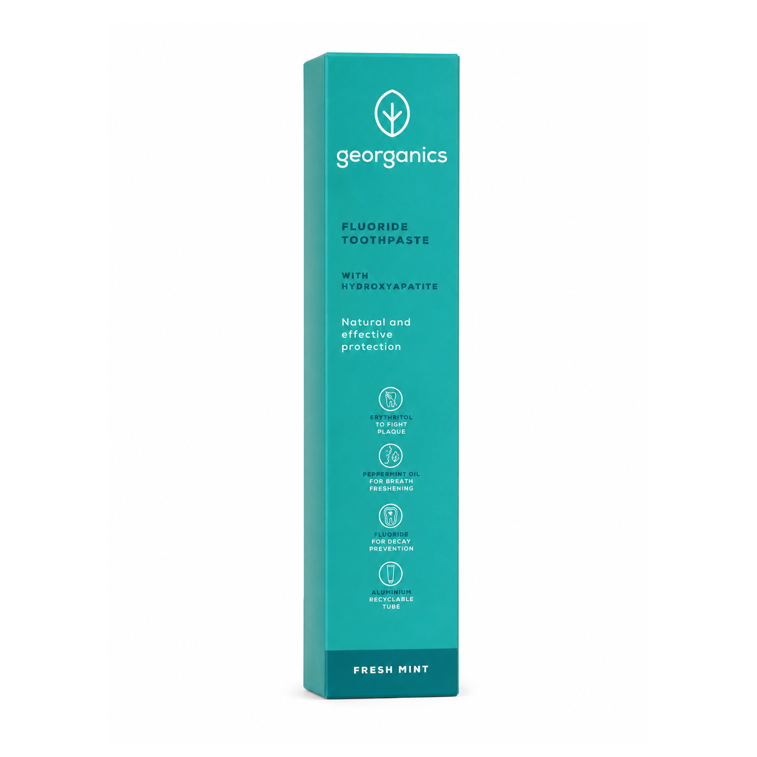 Georganics Mentol zubná pasta 75 ml