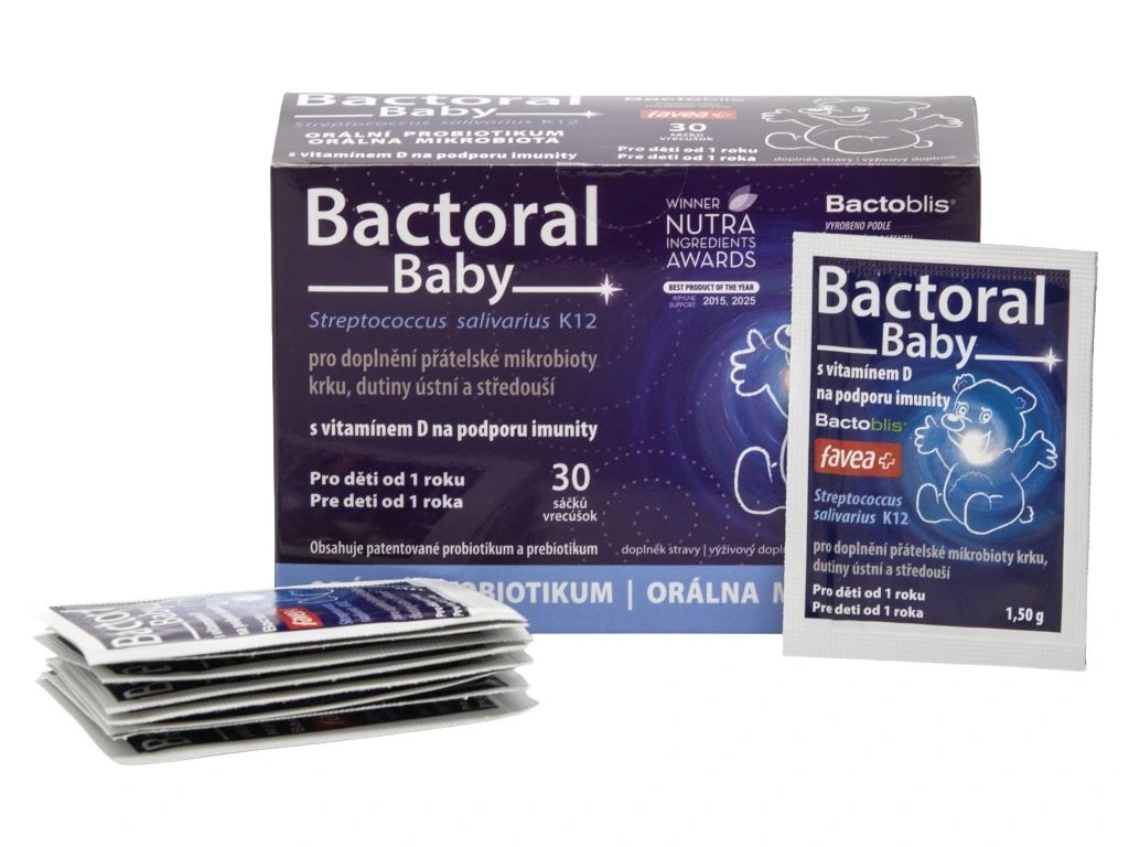 Bactoral Baby orálne probiotikum 30×1,5 g