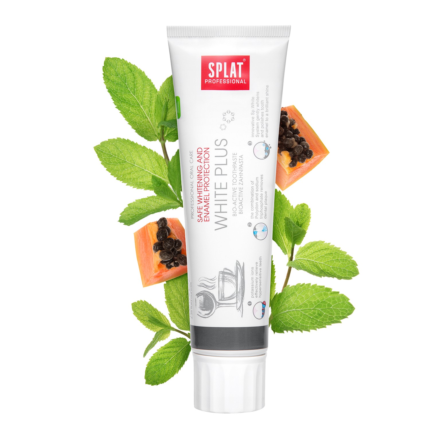 Splat Professional White Plus zubná pasta 100 ml
