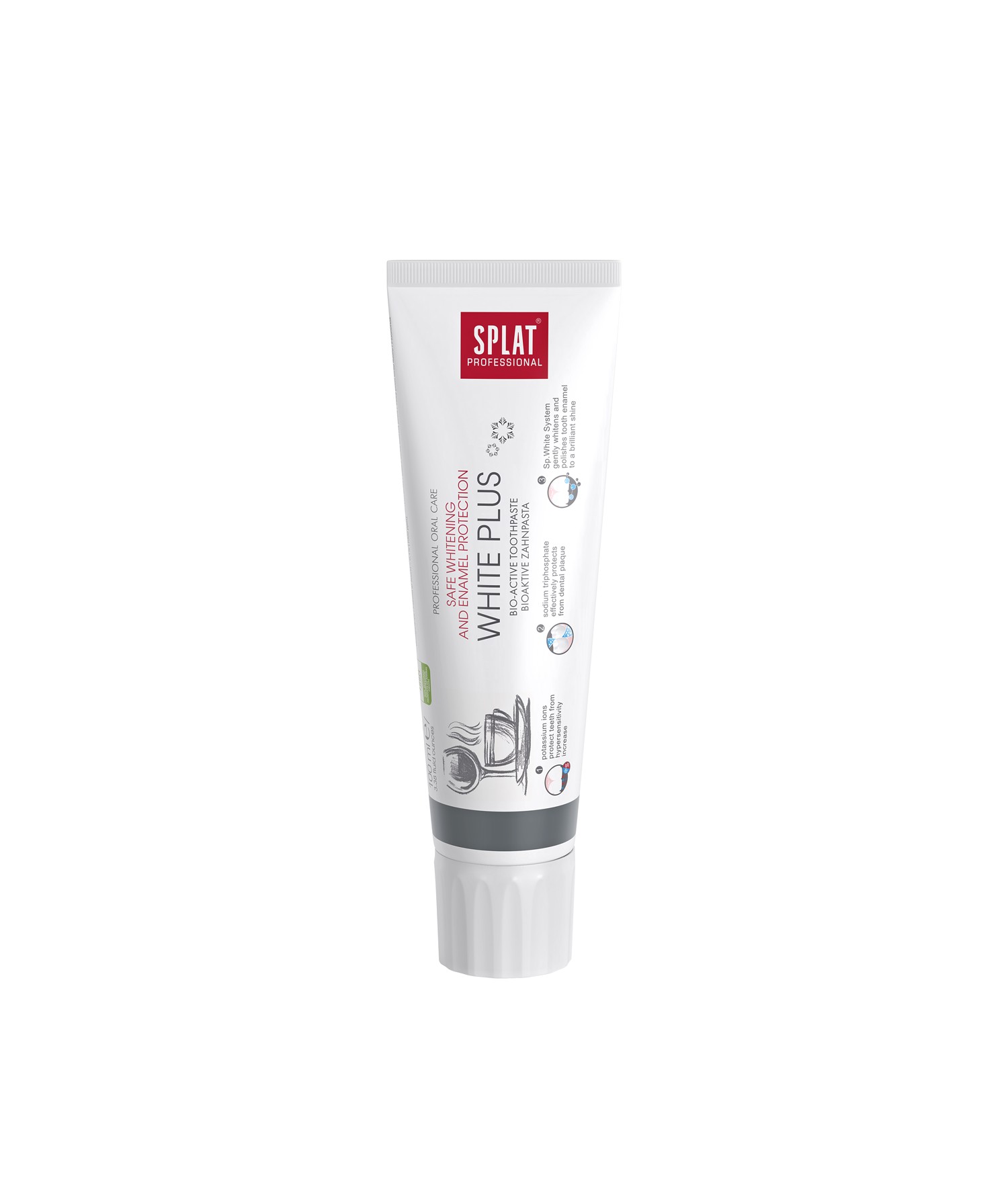 Splat Professional White Plus zubná pasta 100 ml