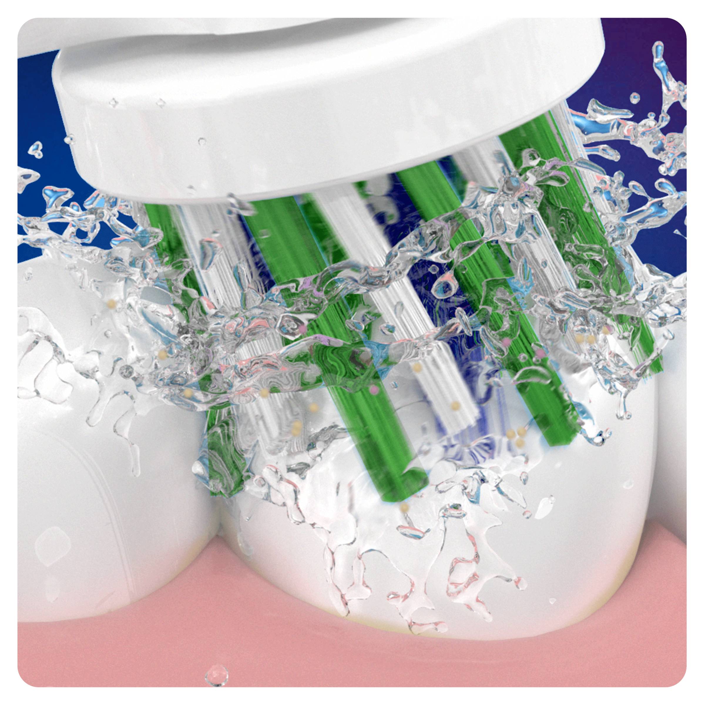 Oral-B CrossAction White CleanMaximiser náhradné hlavice 8 ks