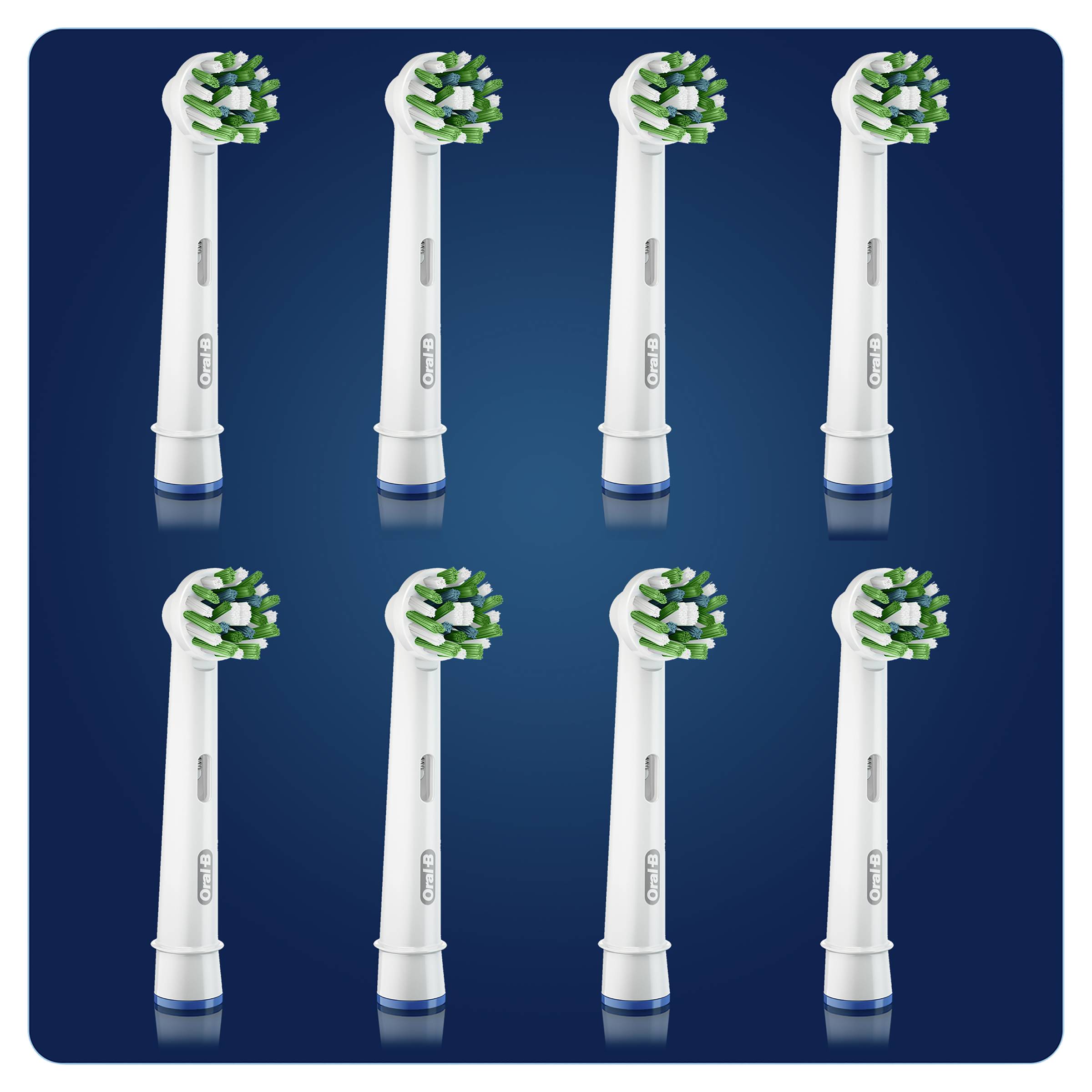 Oral-B CrossAction White CleanMaximiser náhradné hlavice 8 ks