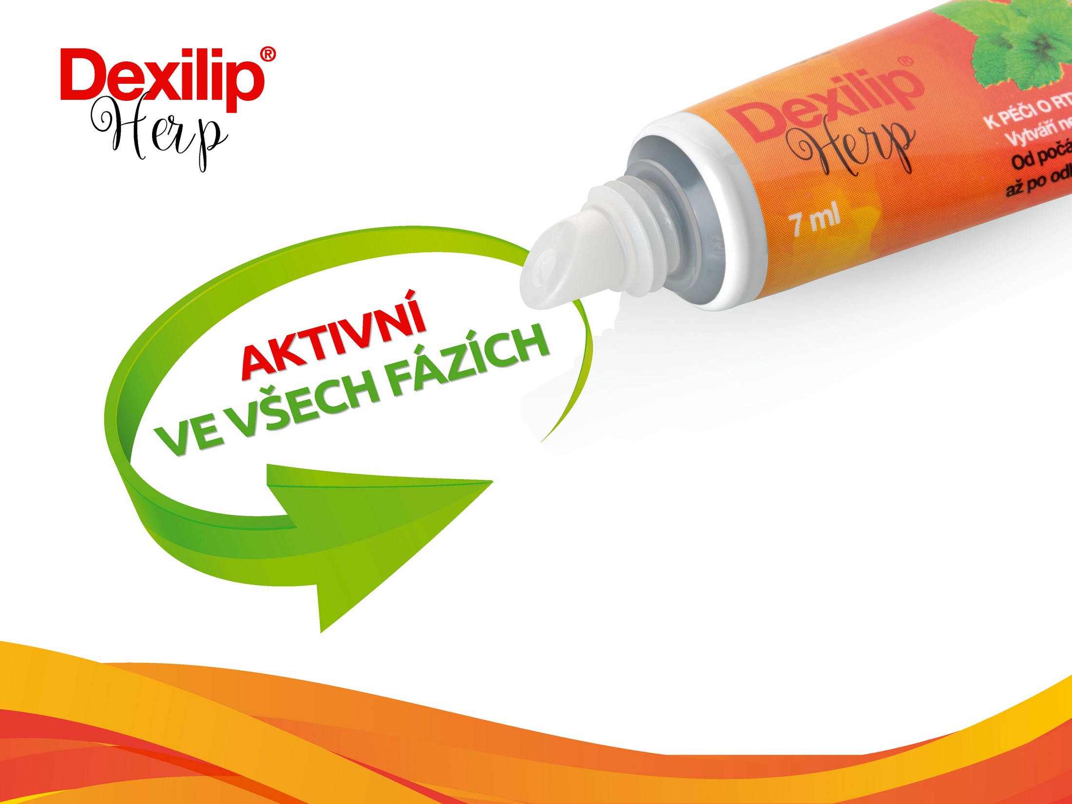 Dexilip Herp gél na opary 7 ml