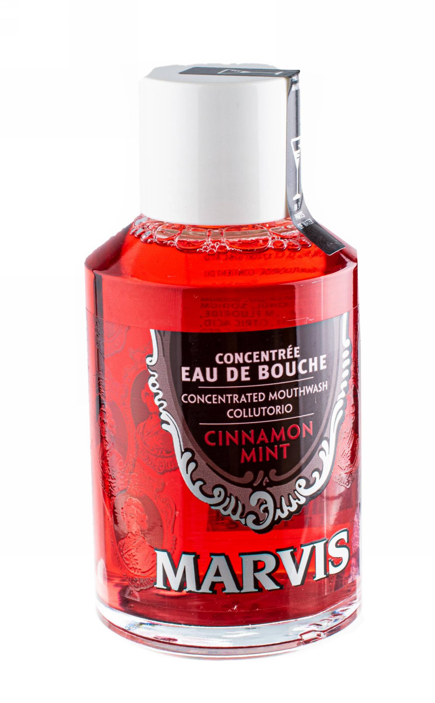 Marvis Cinnamon Mint ústna voda koncentrát 120 ml