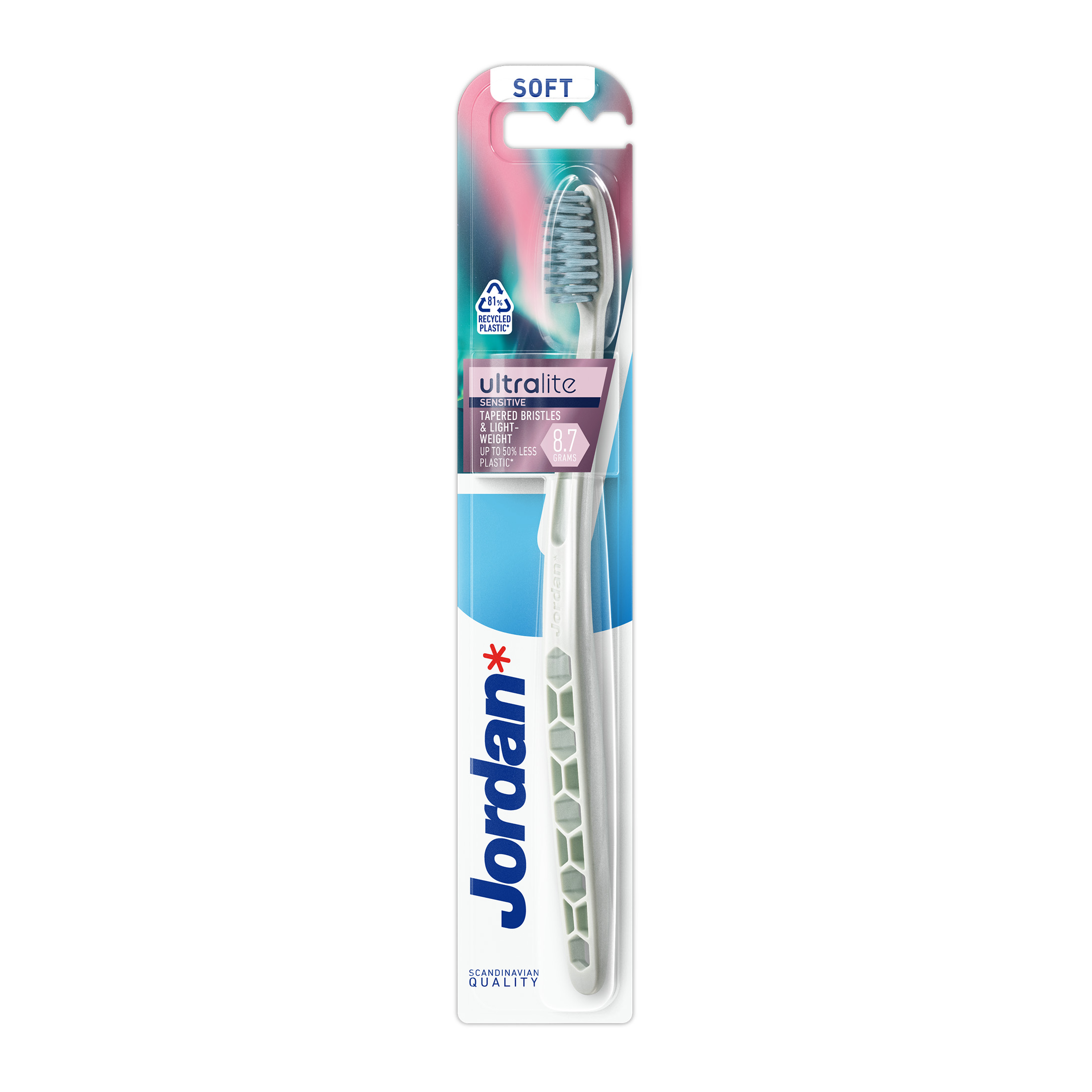 Jordan Ultralite Sensitive Soft zubná kefka 1 ks