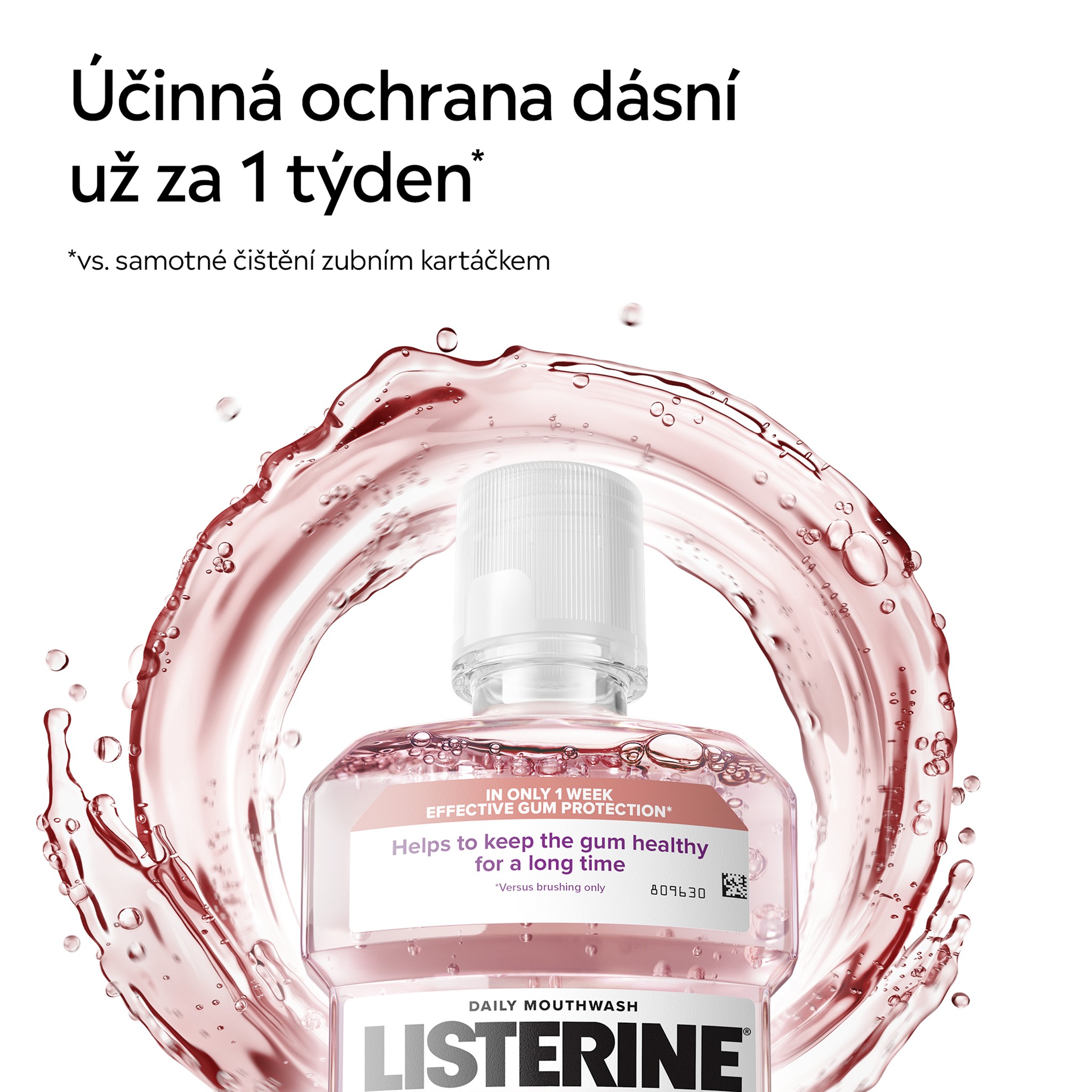 Listerine Professional Gum Protection+ ústna voda 500 ml