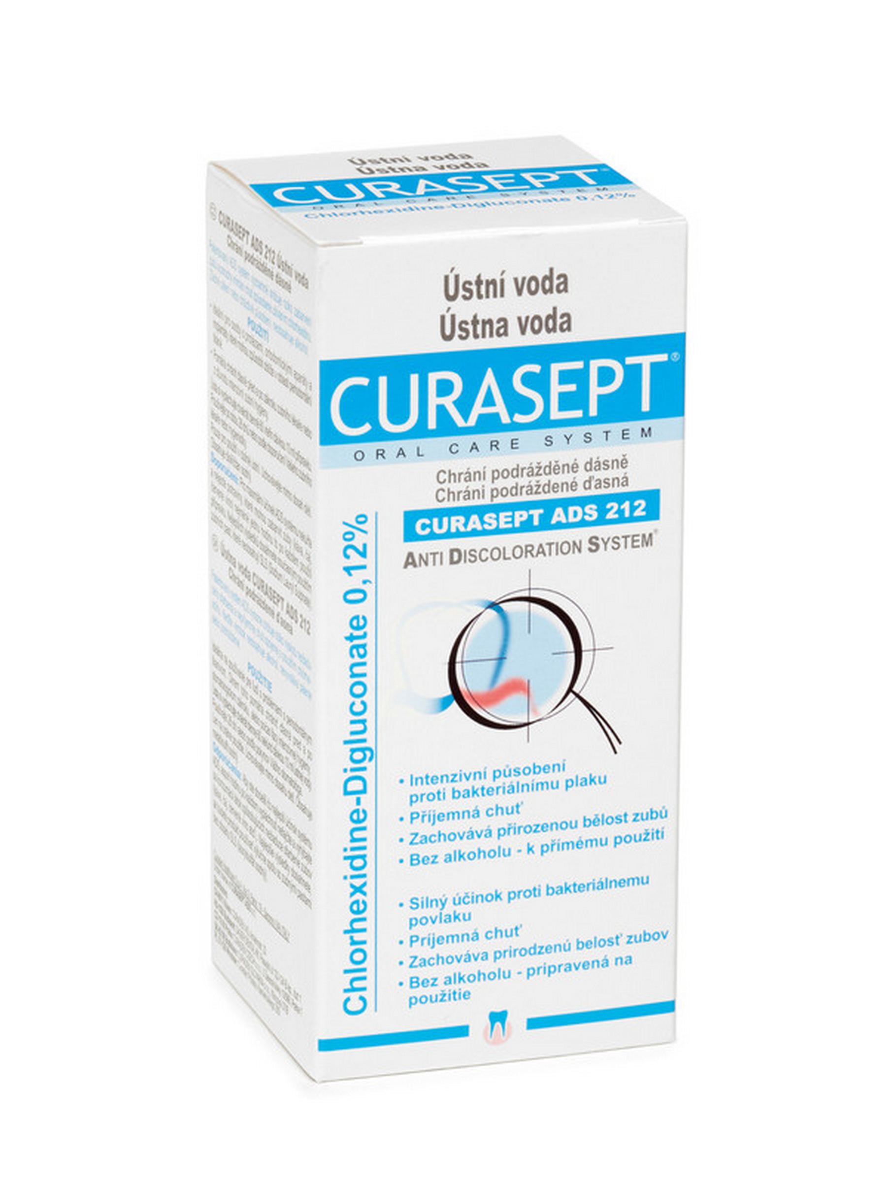 Curasept ADS 212 ústna voda 200ml