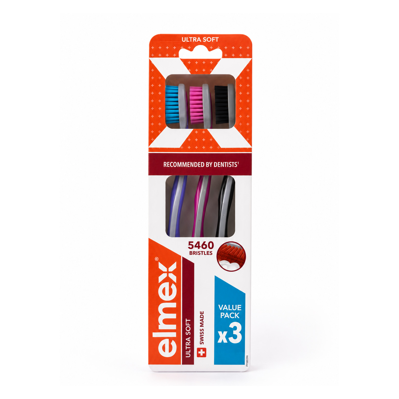 Elmex Ultra Soft zubná kefka, 3 ks