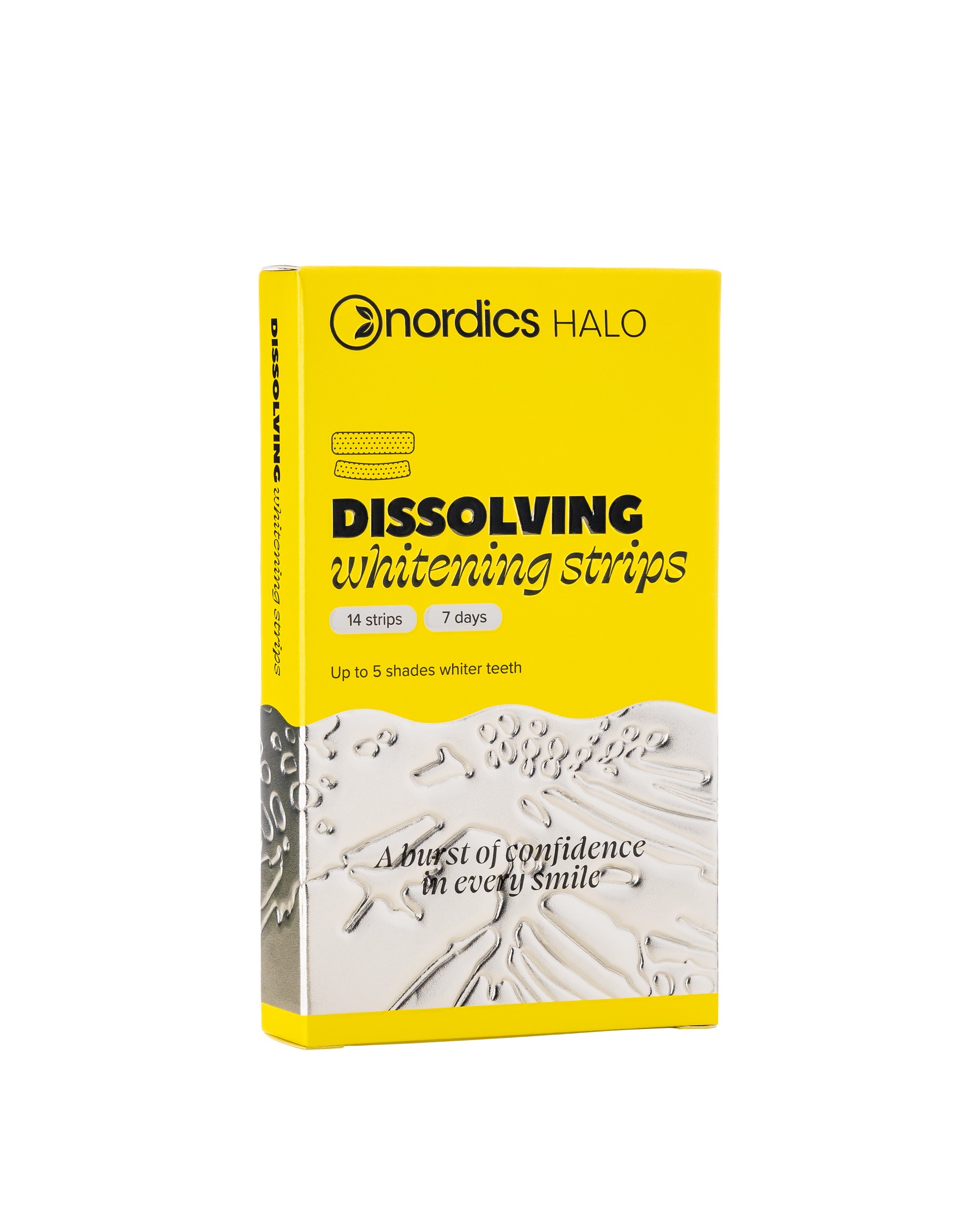 Nordics Halo Dissolving bieliace pásiky 14 ks