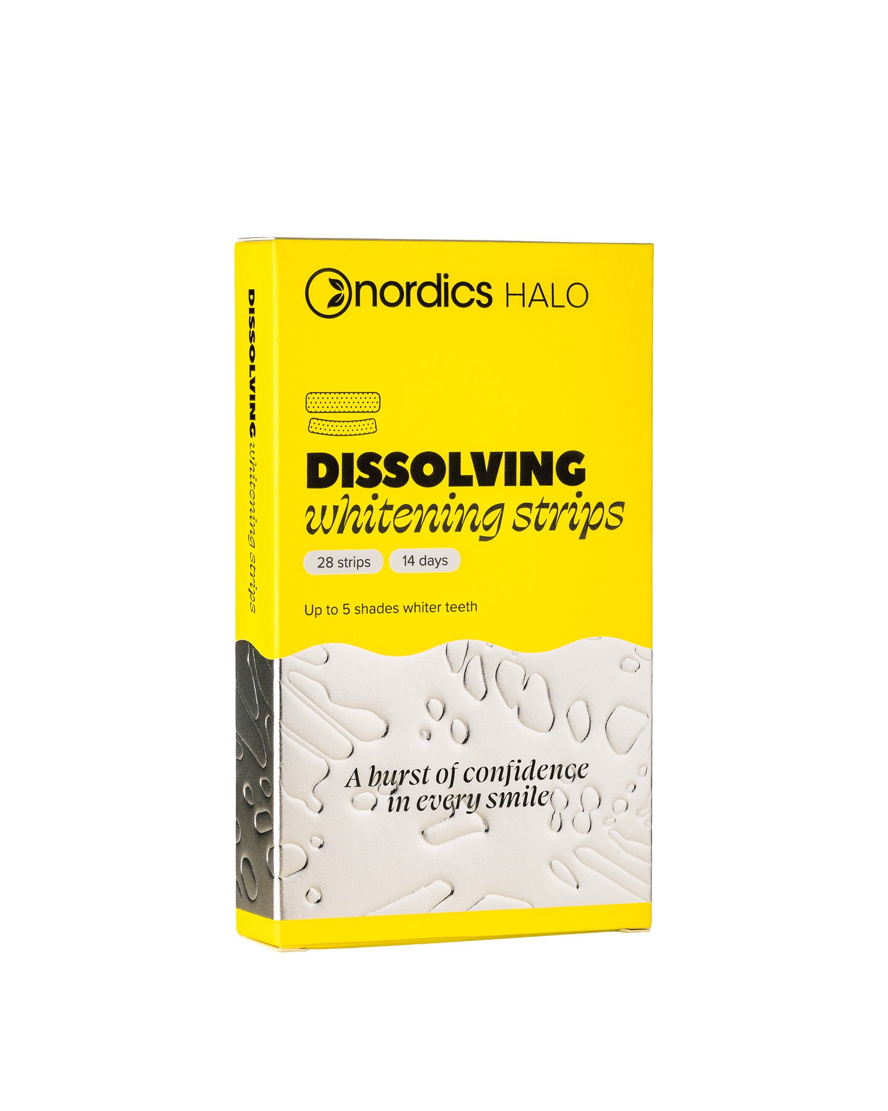 Nordics Halo Dissolving bieliace pásiky 28 ks