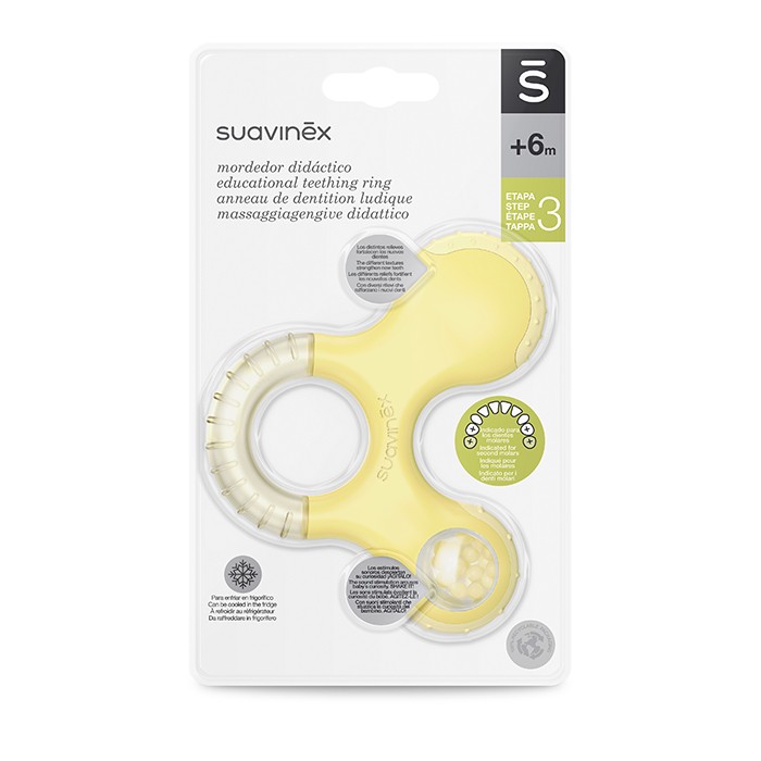 Suavinex Step 3 hryzátko - ŽLTÉ
