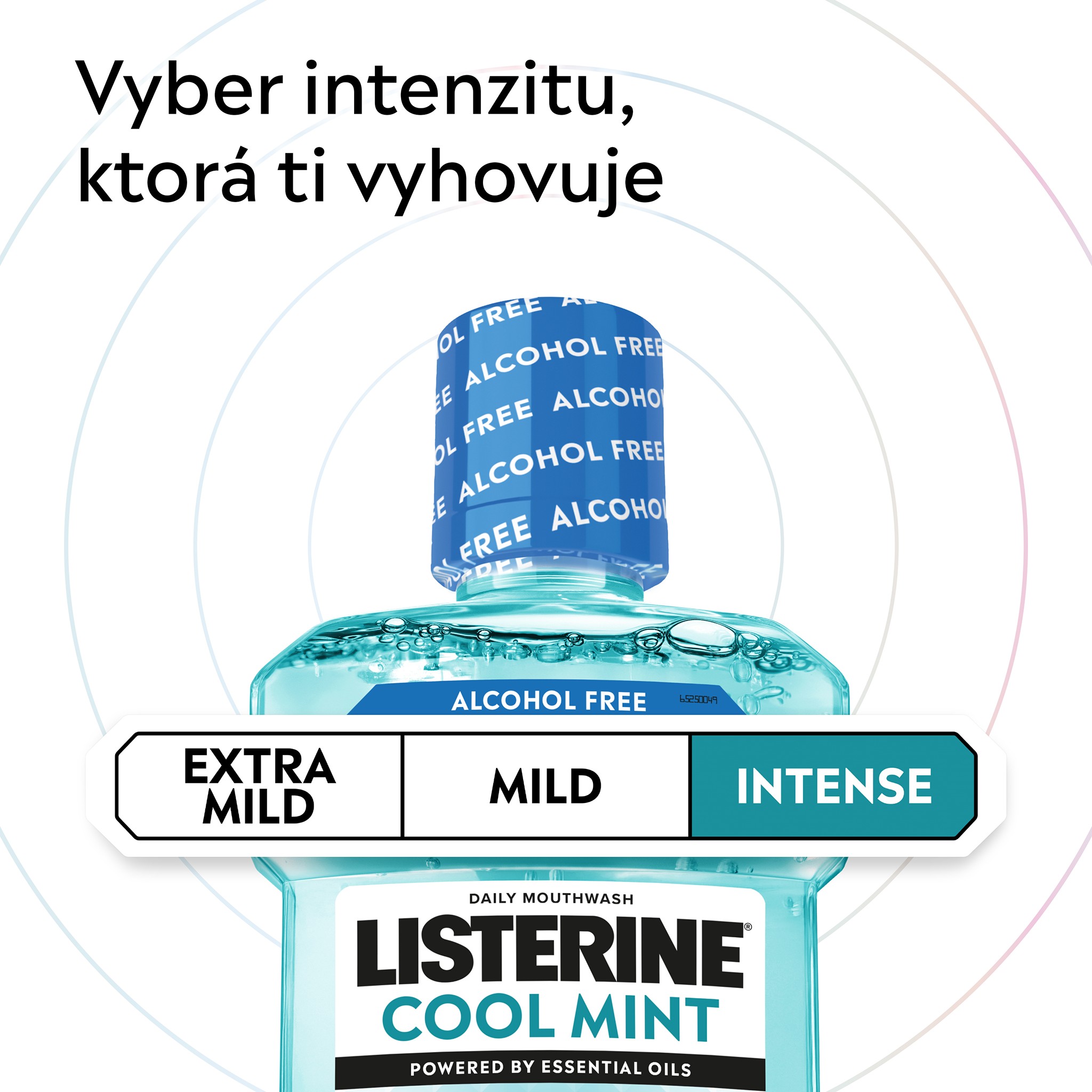 Listerine Cool Mint Intense ústna voda 1000 ml
