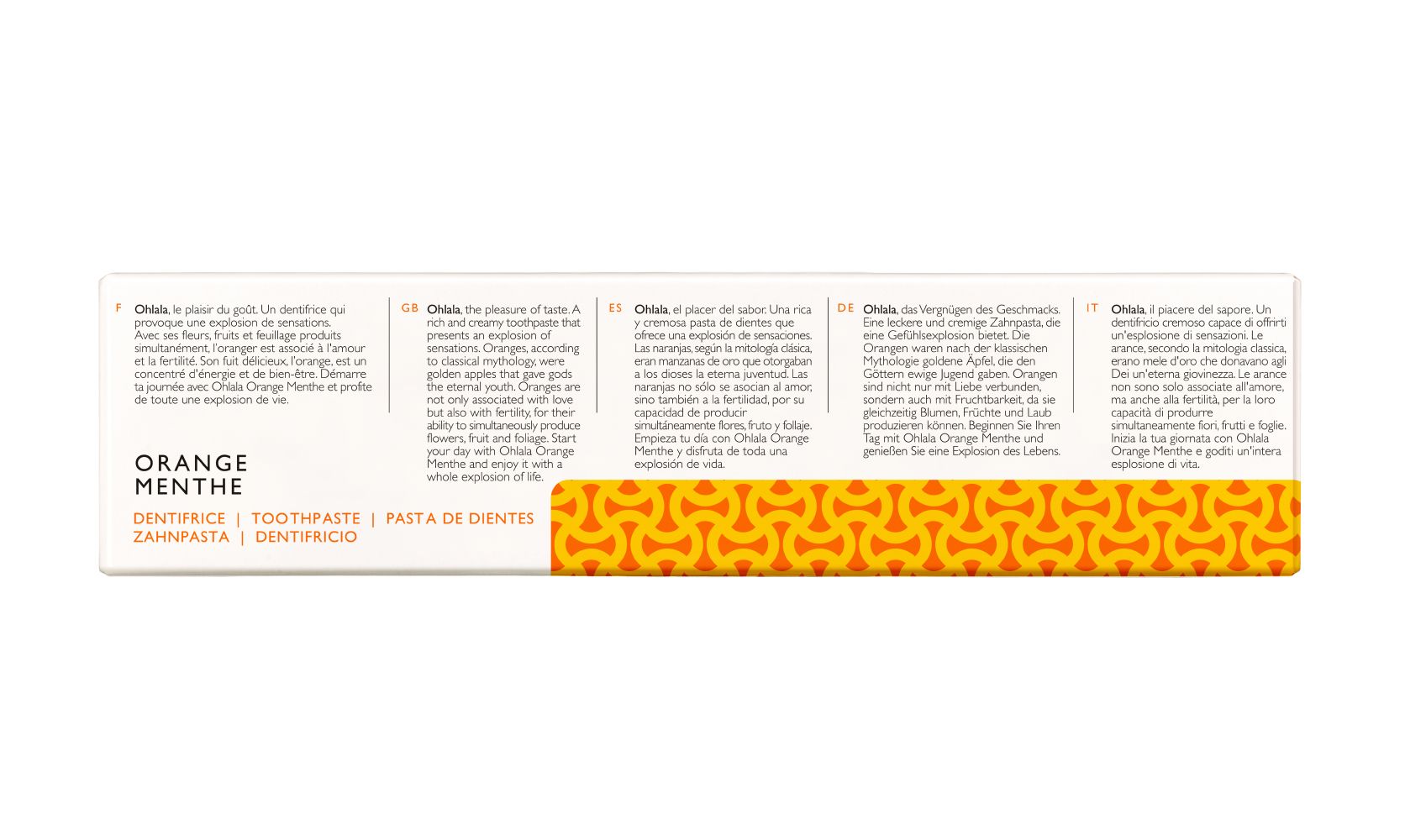 Ohlalá Orange Mint zubná pasta 75 ml