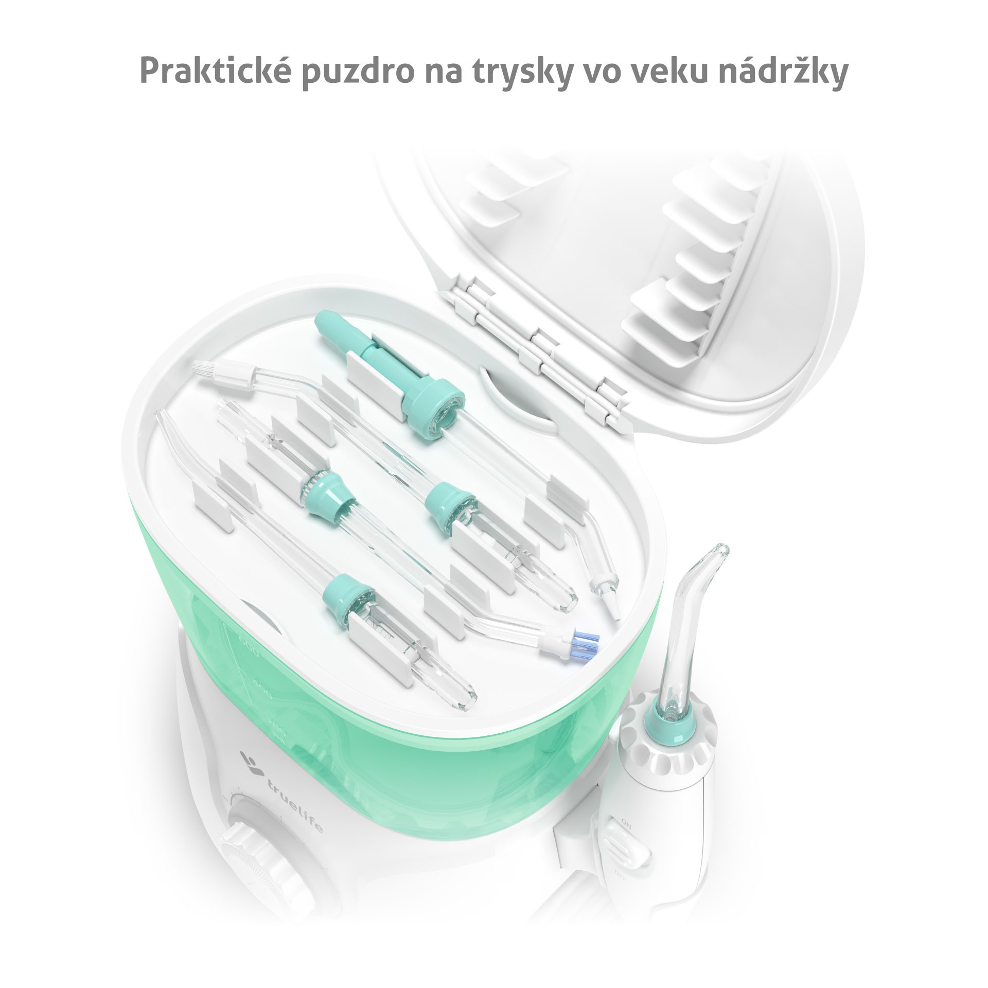 TrueLife AquaFloss Station S600 ústna sprcha - ROZBALENÝ TOVAR