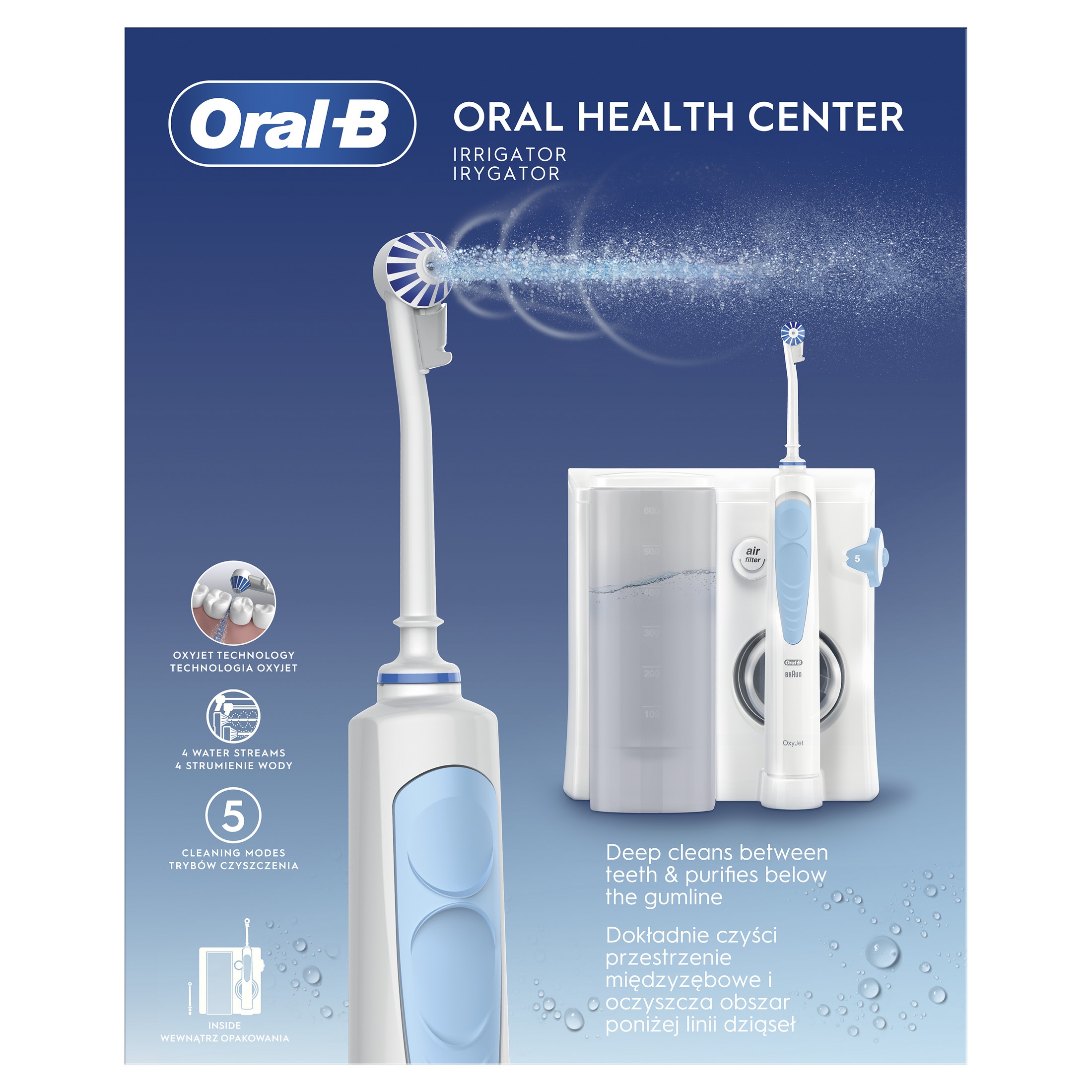 Oral-B Professional Care Oxyjet MD20 ústna sprcha - ROZBALENÝ TOVAR