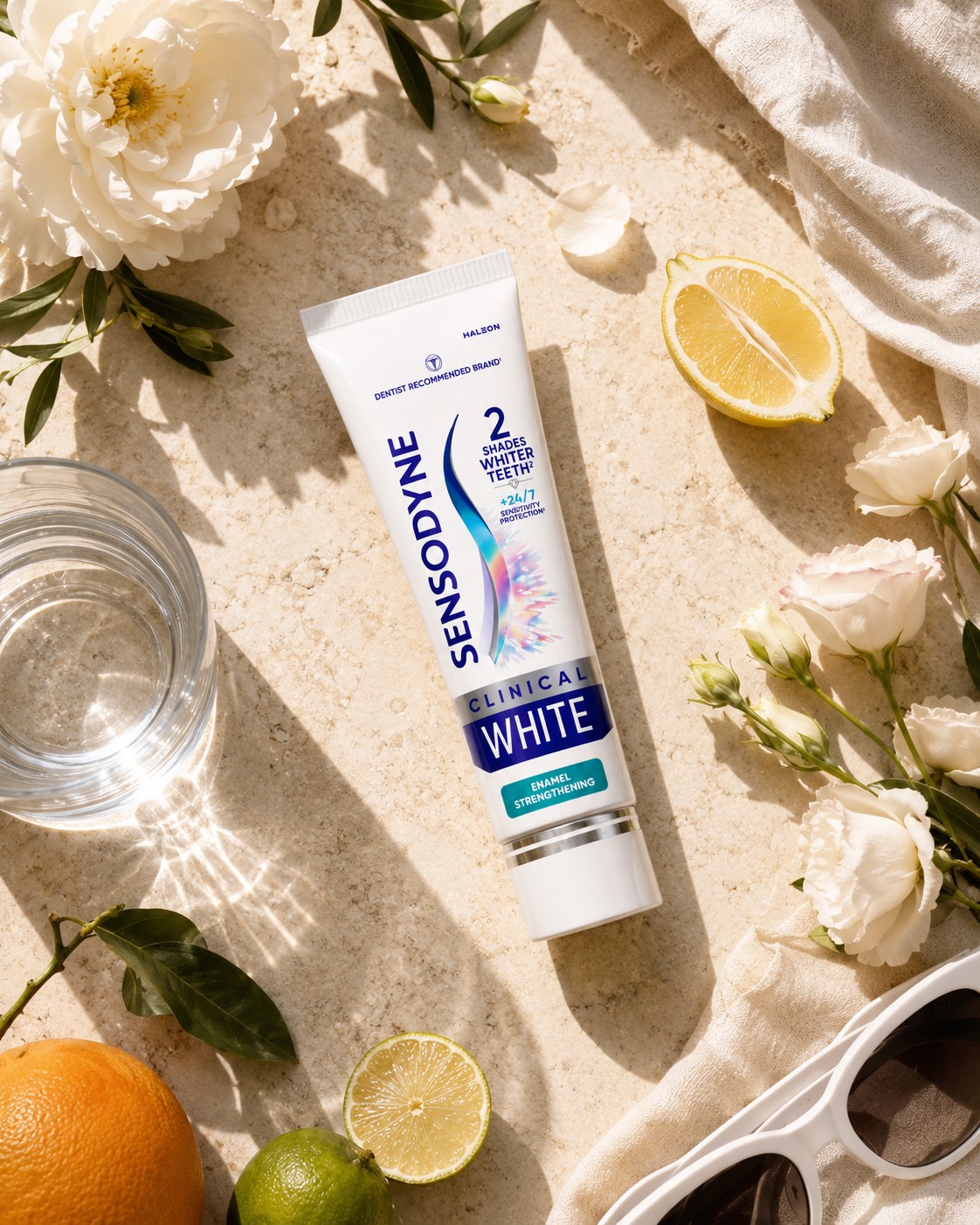 Sensodyne Clinical White Enamel Strengthening zubná pasta 75 ml