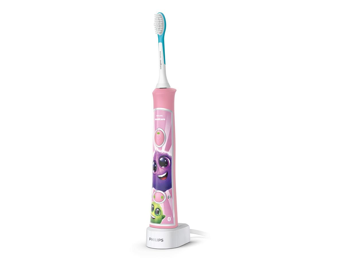Philips Sonicare HX6352/42 for Kids Pink detská sonická kefka - ROZBALENÝ TOVAR