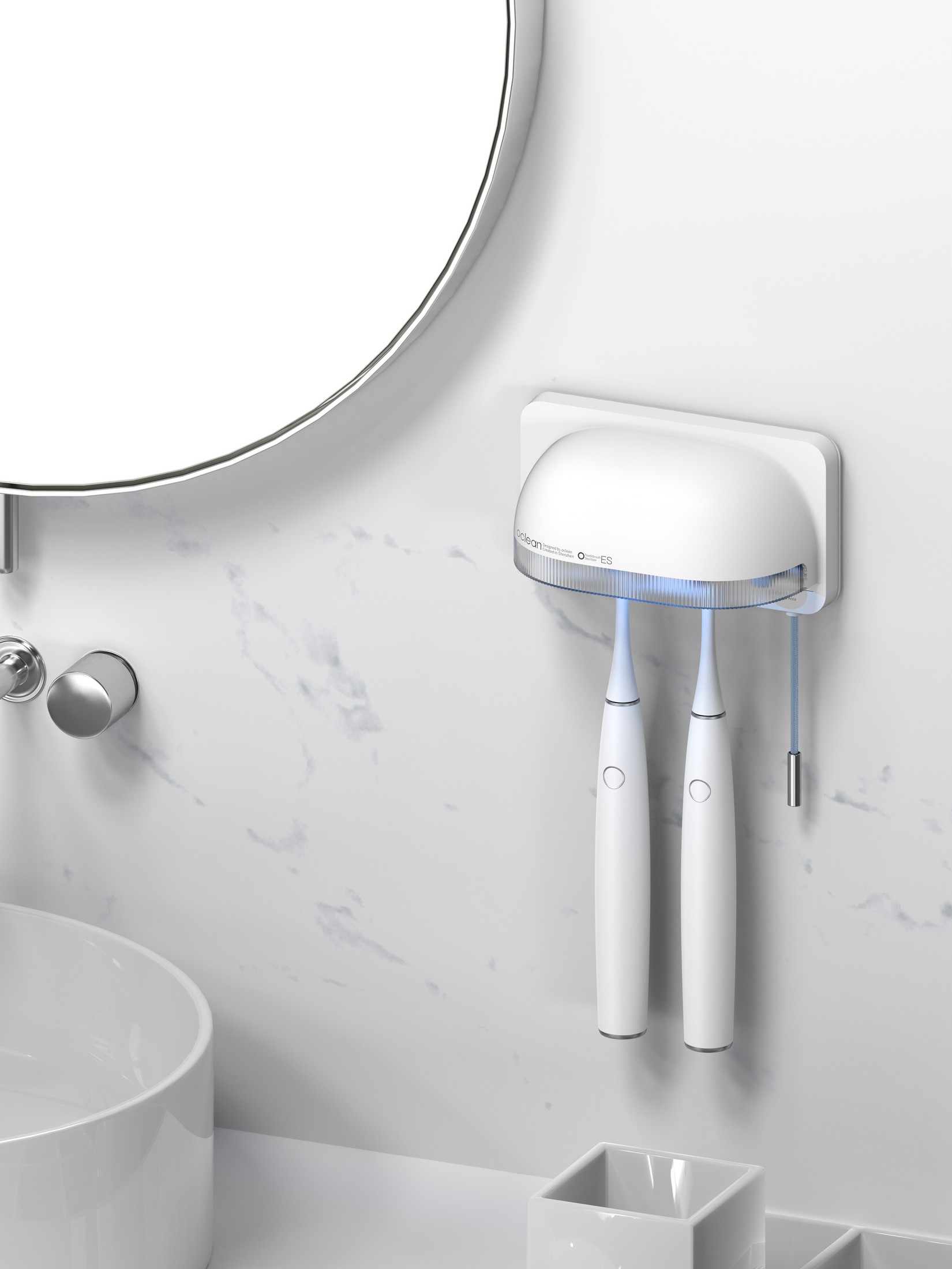Oclean S1 White sterilizačný sanitizér - ROZBALENÝ TOVAR