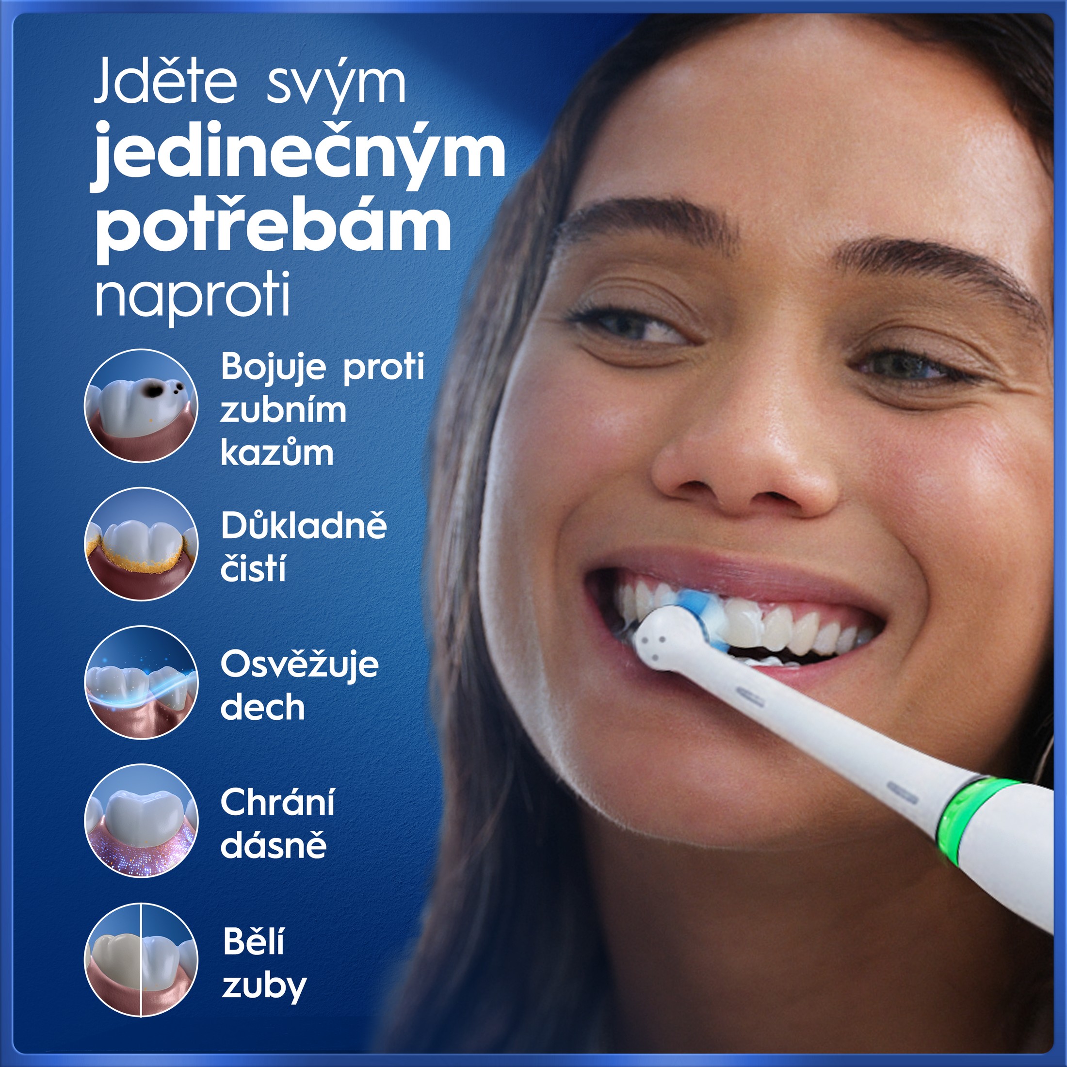 Oral-B iO Series 5 White magnetická kefka - ROZBALENÝ TOVAR