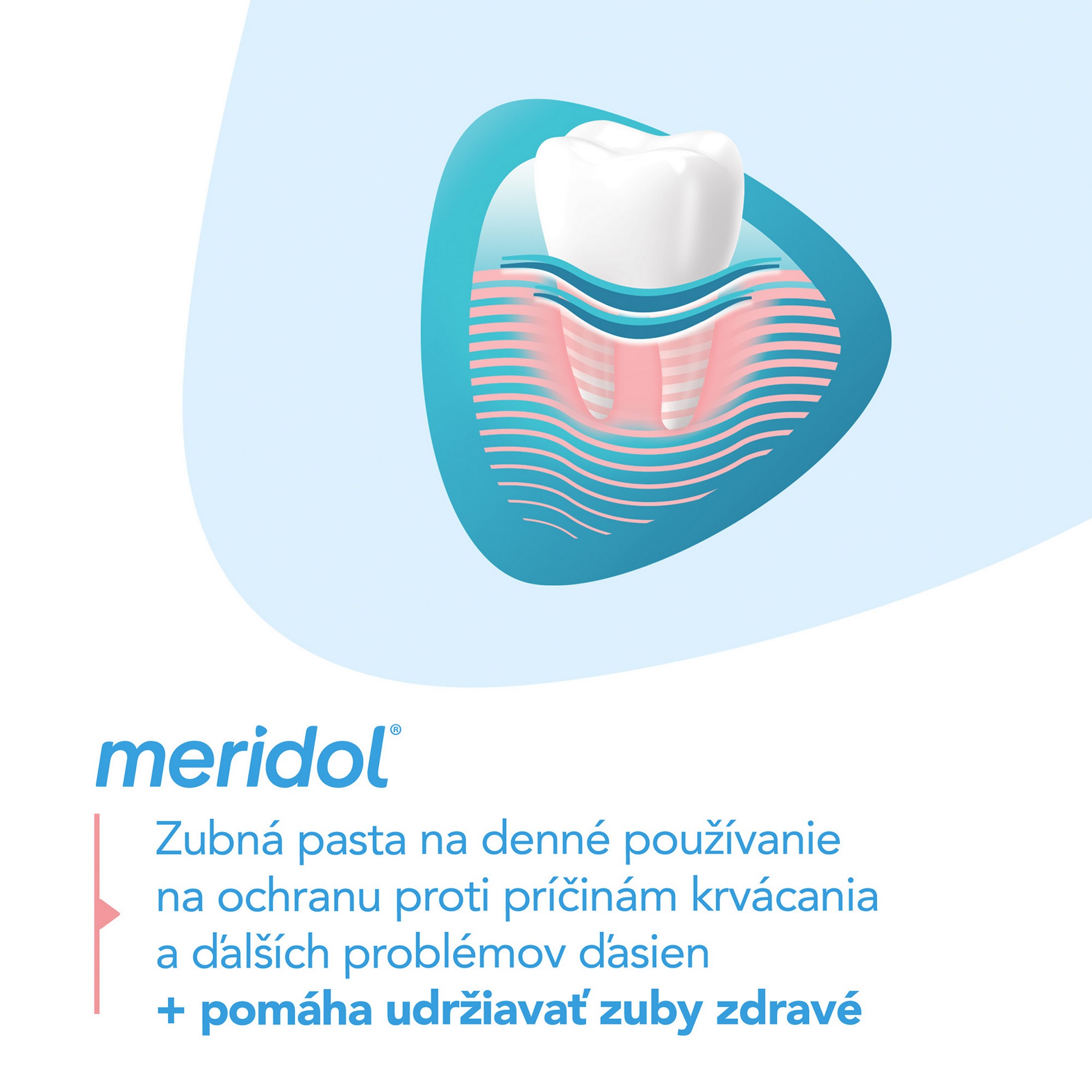Meridol Gum protection zubná pasta 2x75 ml