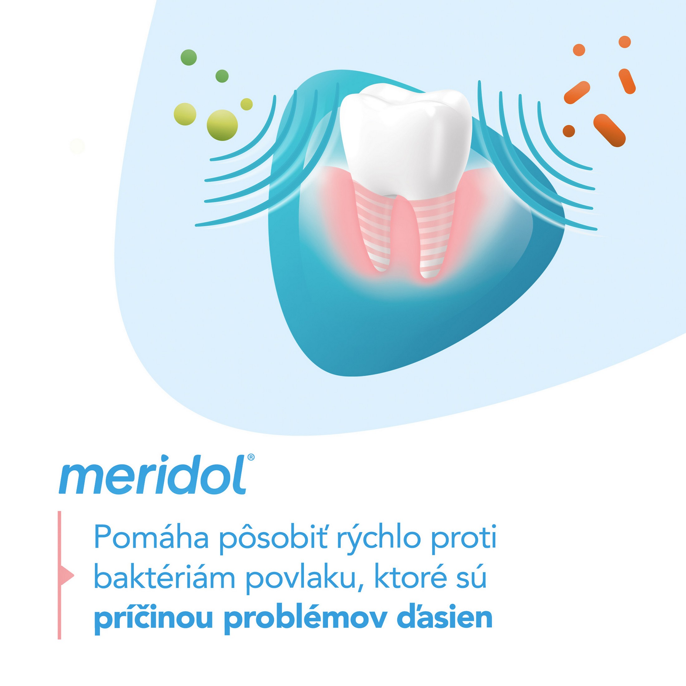 Meridol Gum protection zubná pasta 2x75 ml