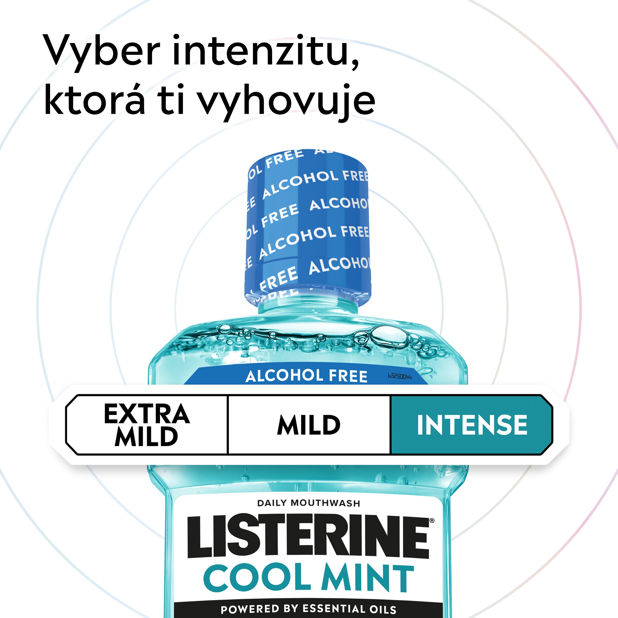 Listerine Cool Mint Intense ústna voda 2×500 ml