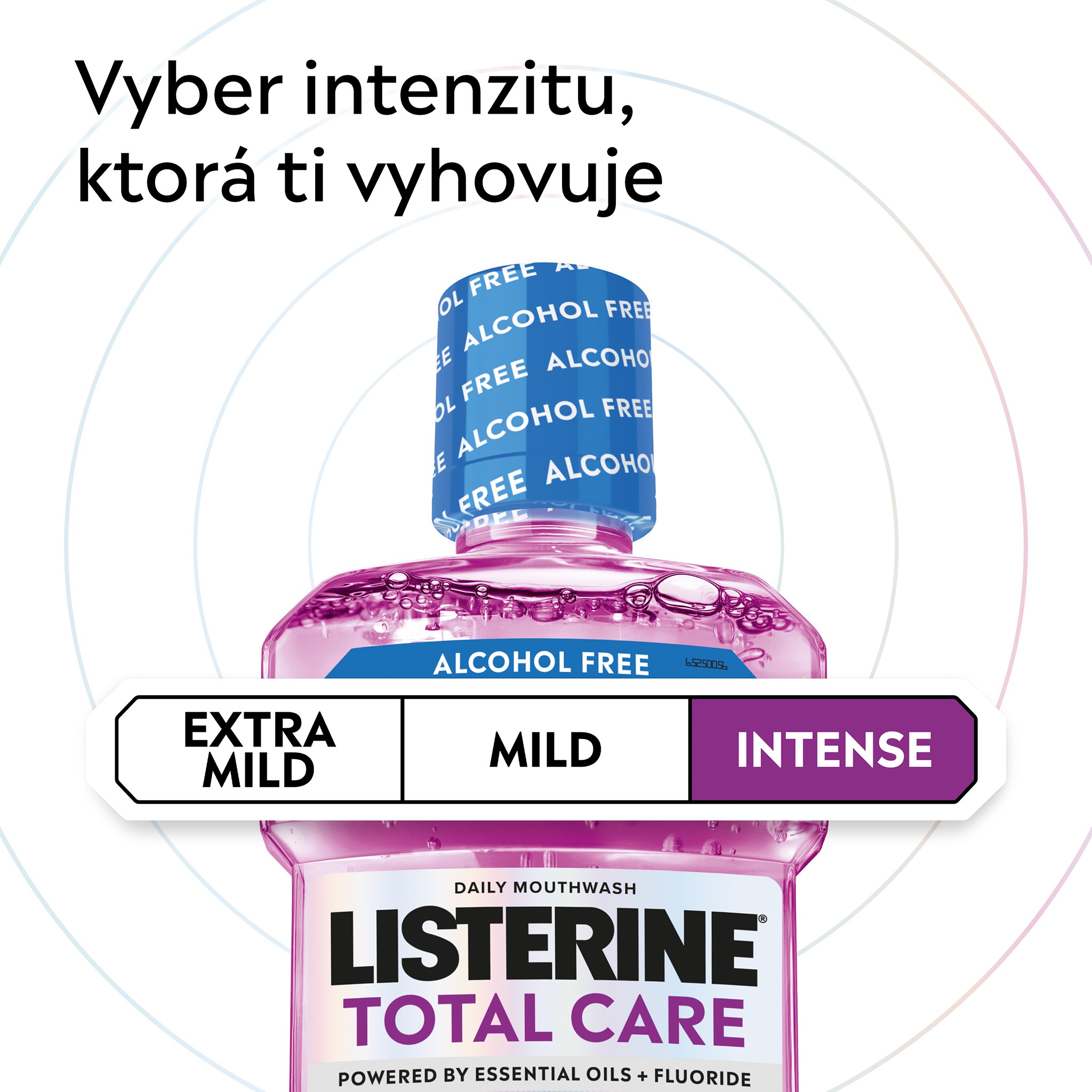 Listerine Total Care Intense Mint ústna voda 2×500 ml