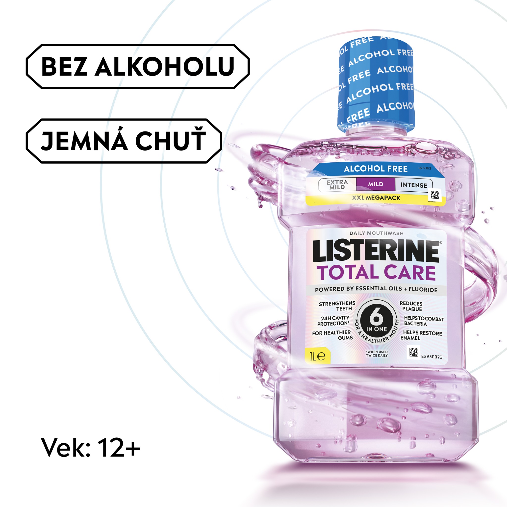Listerine Total Care Mild ústna voda 2×1000 ml