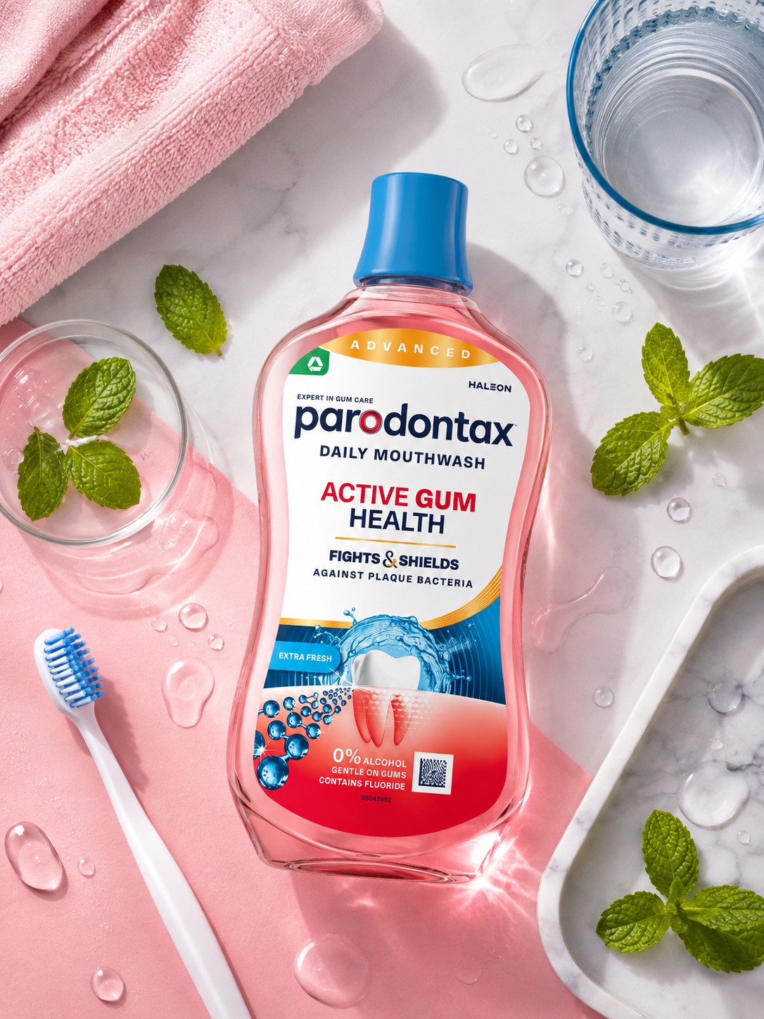 Parodontax Daily Gum Care Extra Fresh ústna voda 500 ml