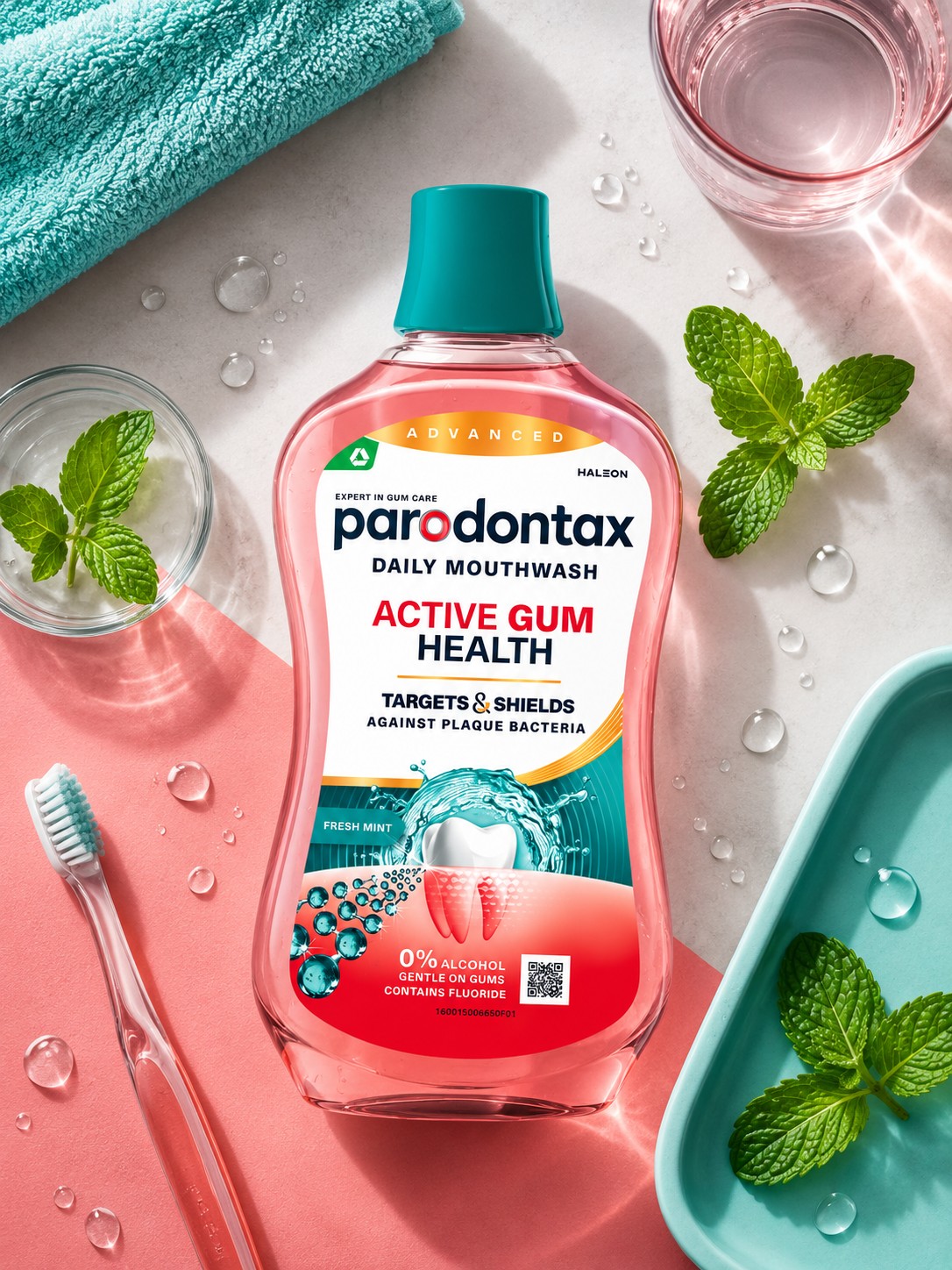 Parodontax Daily Gum Care Fresh Mint ústna voda 500 ml