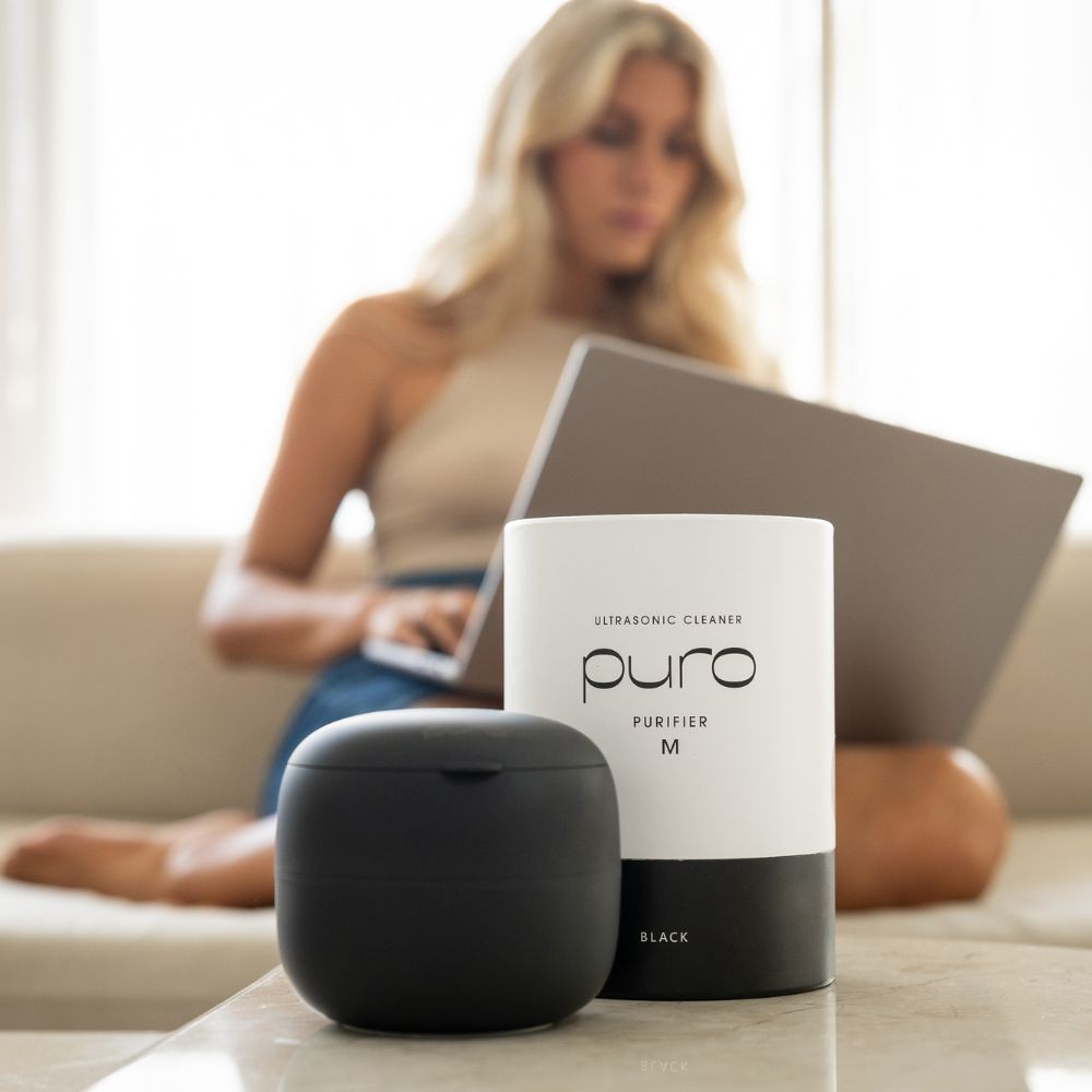 Puro Purifier M ultrazvuková čistička čierna
