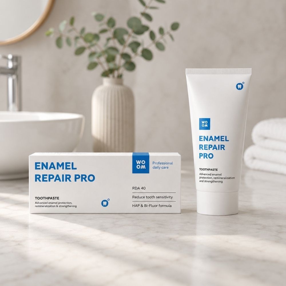 Woom Enamel Repair Pro zubná pasta 50 ml