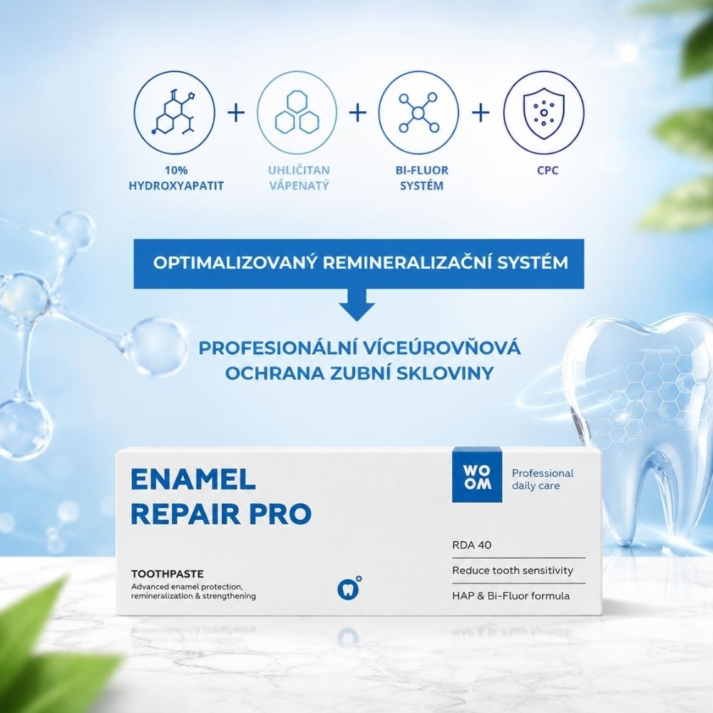 Woom Enamel Repair Pro zubná pasta 50 ml