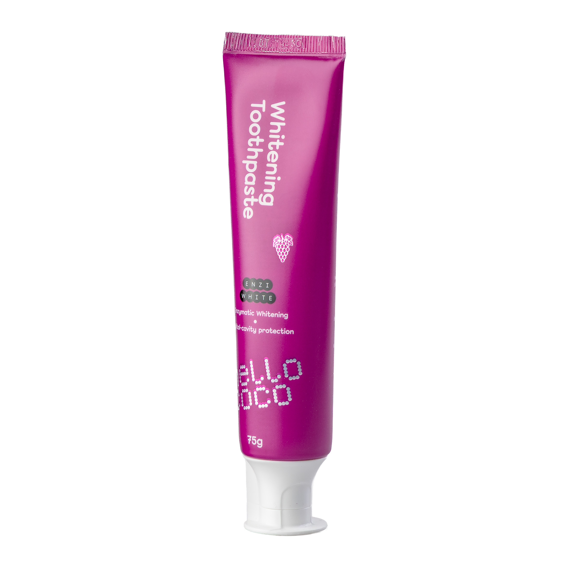 Hello Coco Grape Enzi White bieliaca zubná pasta 75 g