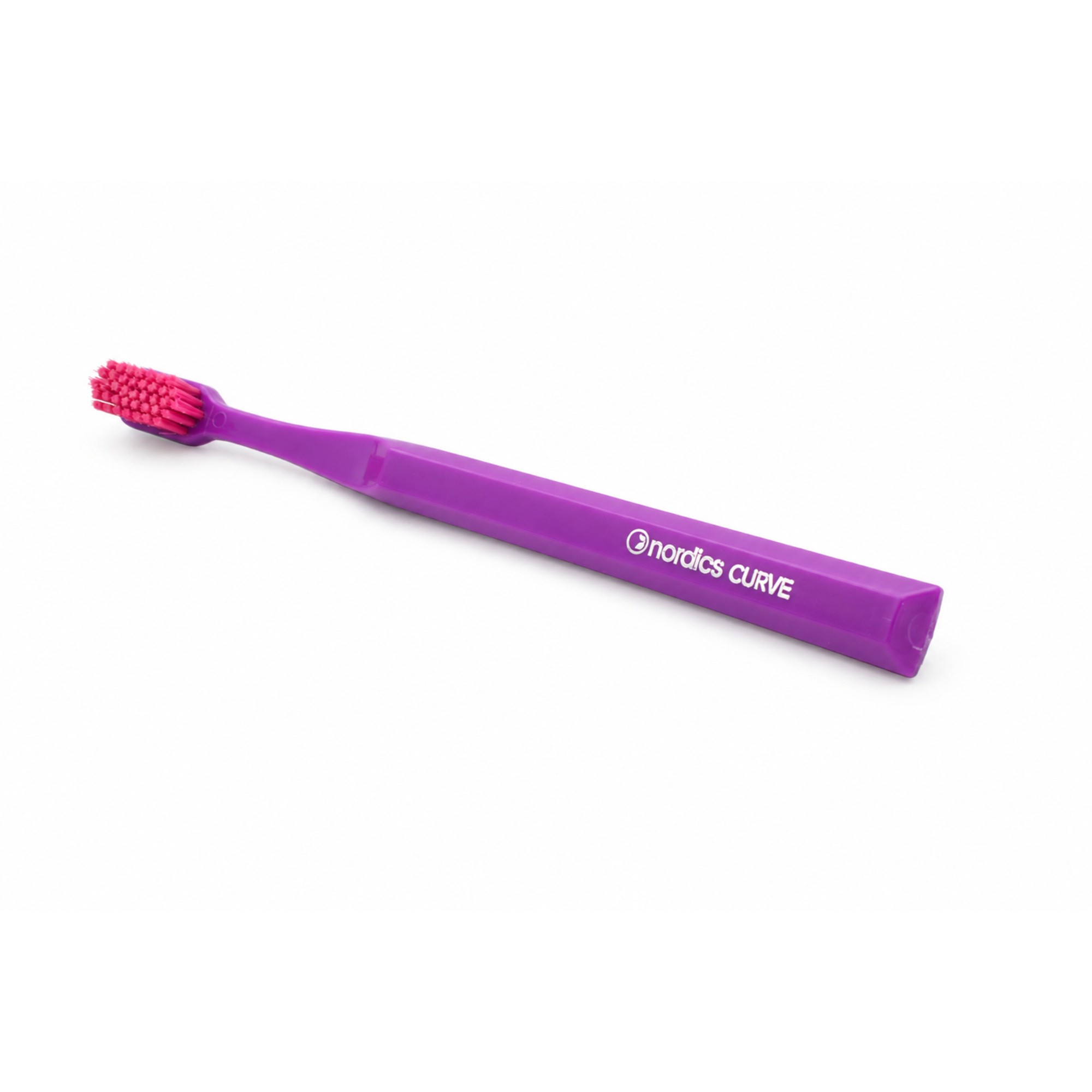 Nordics Curve Medium Purple zubná kefka