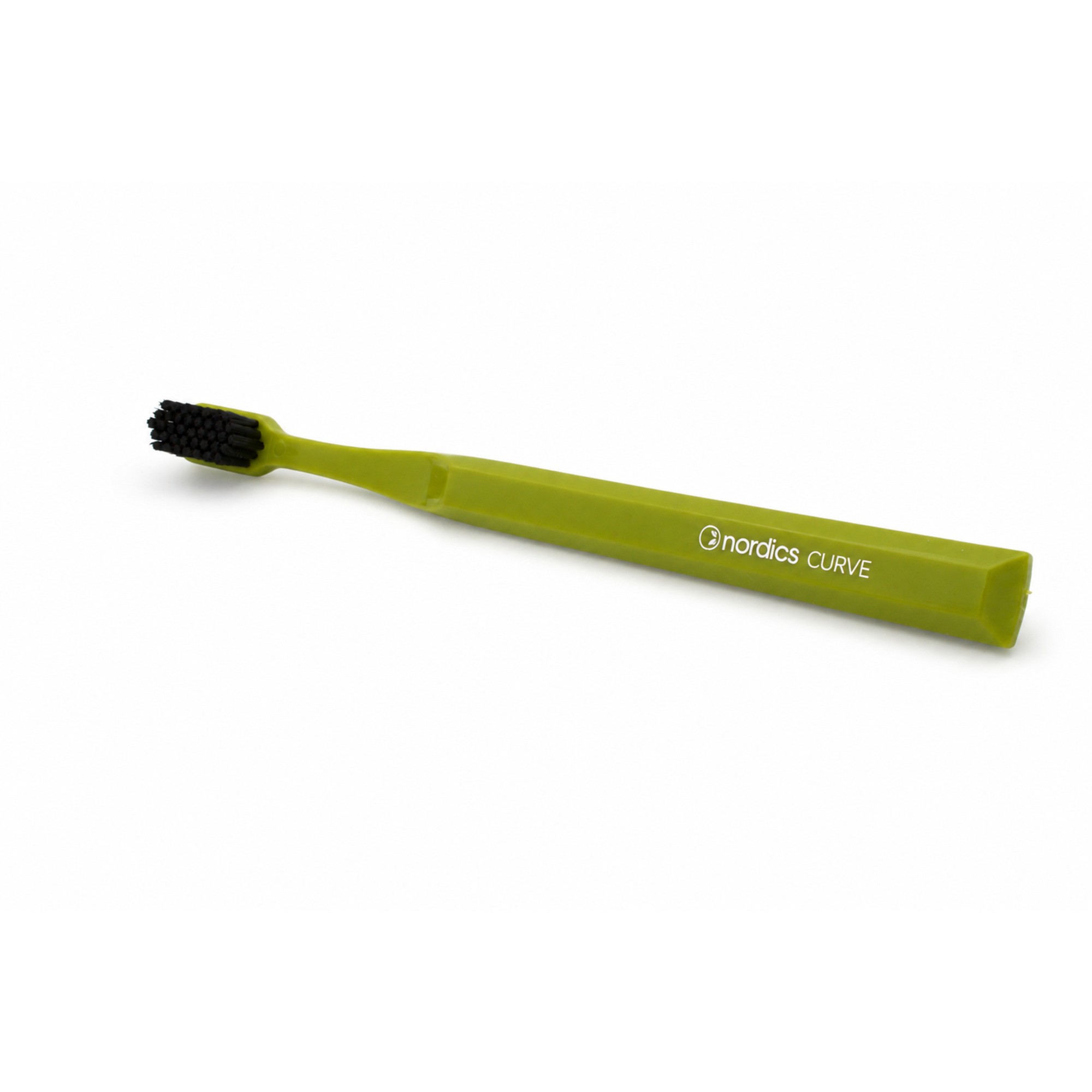 Nordics Curve Ultra Soft Green/Black zubná kefka