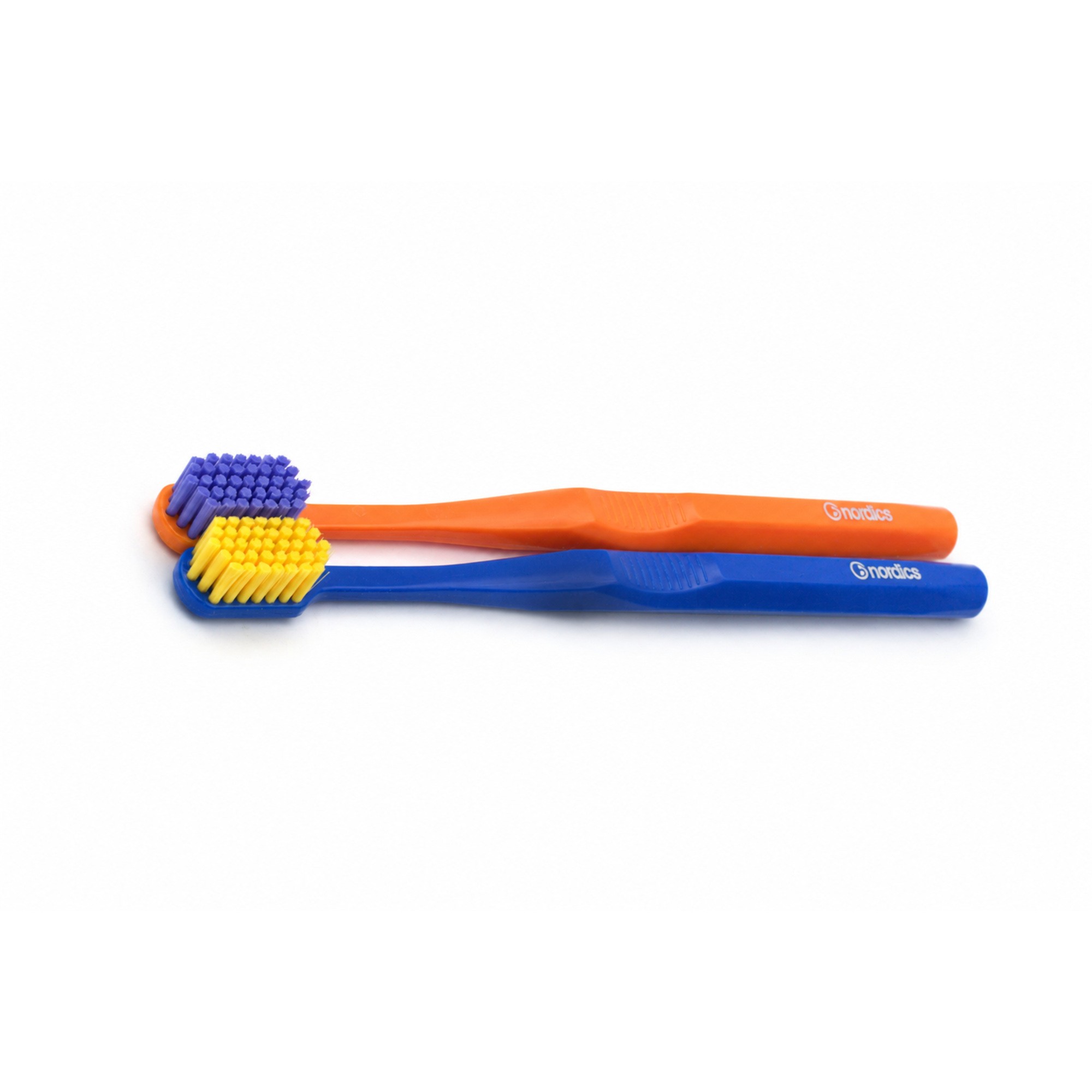 Nordics Premium Soft Orange&Blue zubná kefka 2 ks