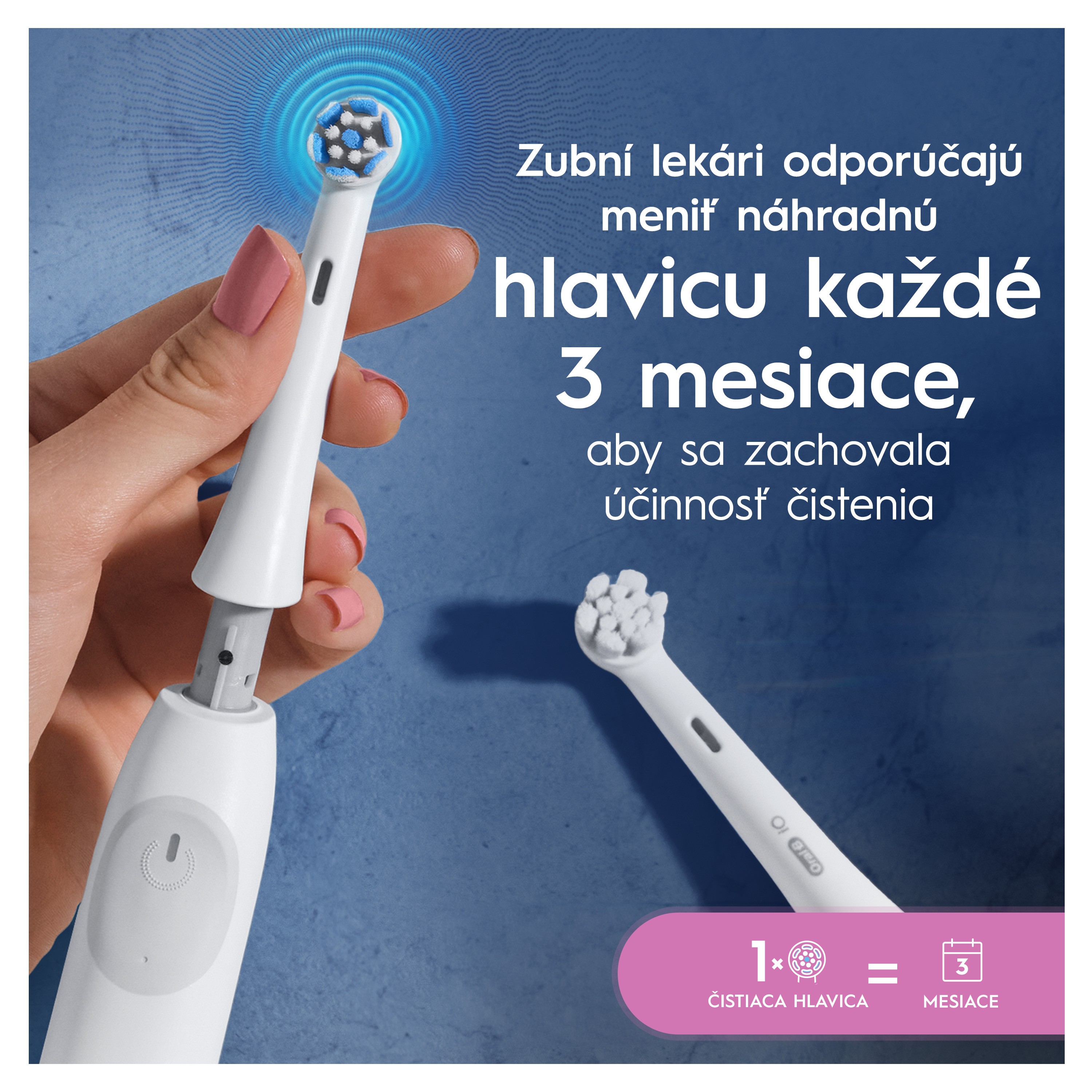 Oral-B iO Gentle Care náhradné hlavice 6 ks