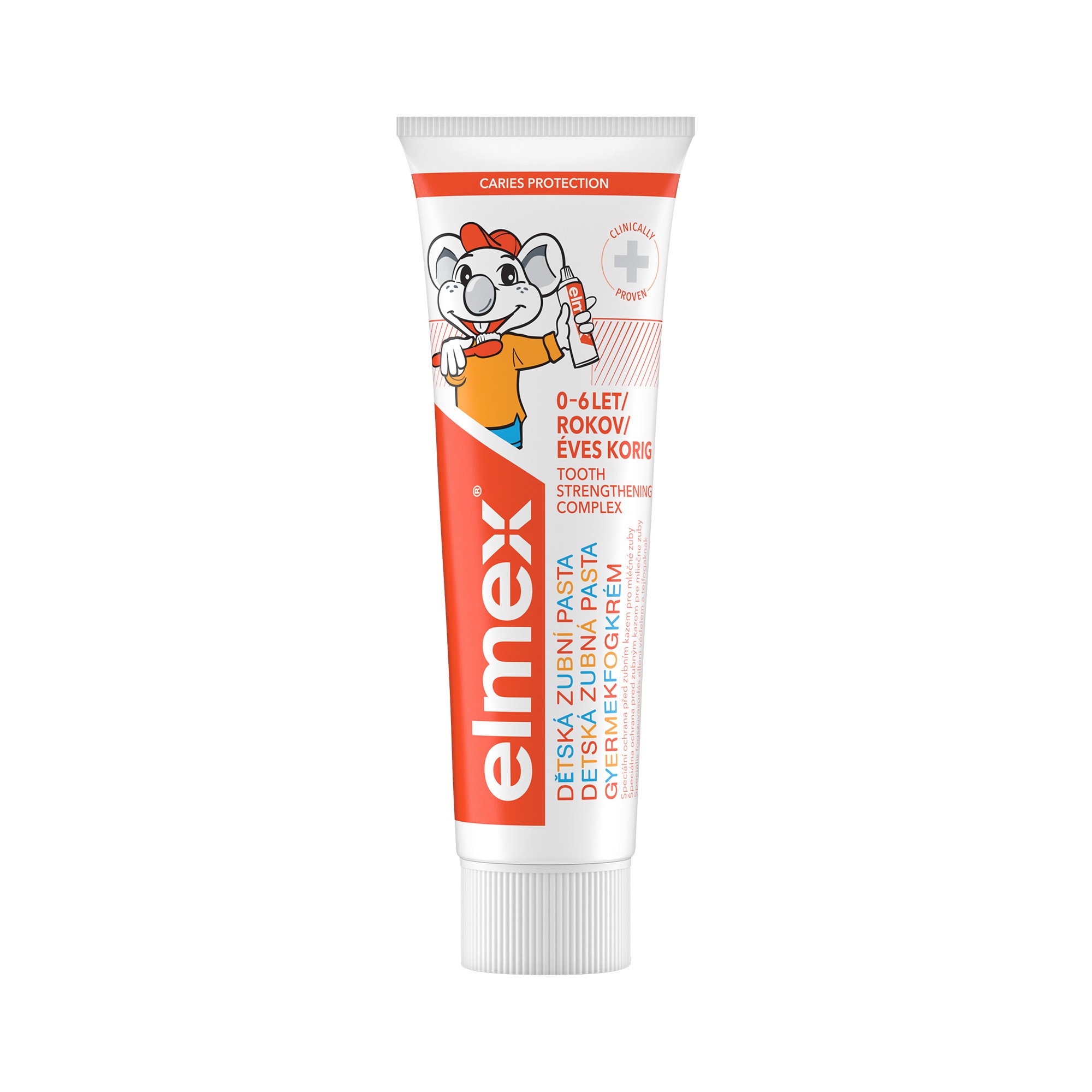 Elmex Kids 0–6 detská zubná pasta 50 ml